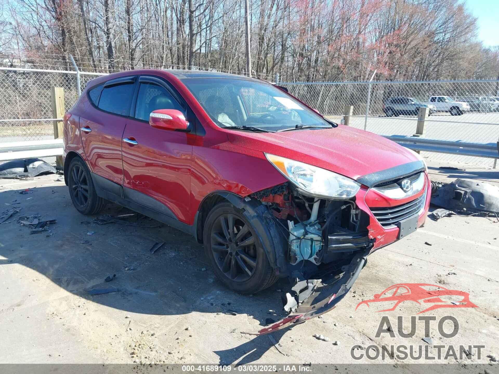 HYUNDAI TUCSON 2012 - KM8JU3AC5CU343558