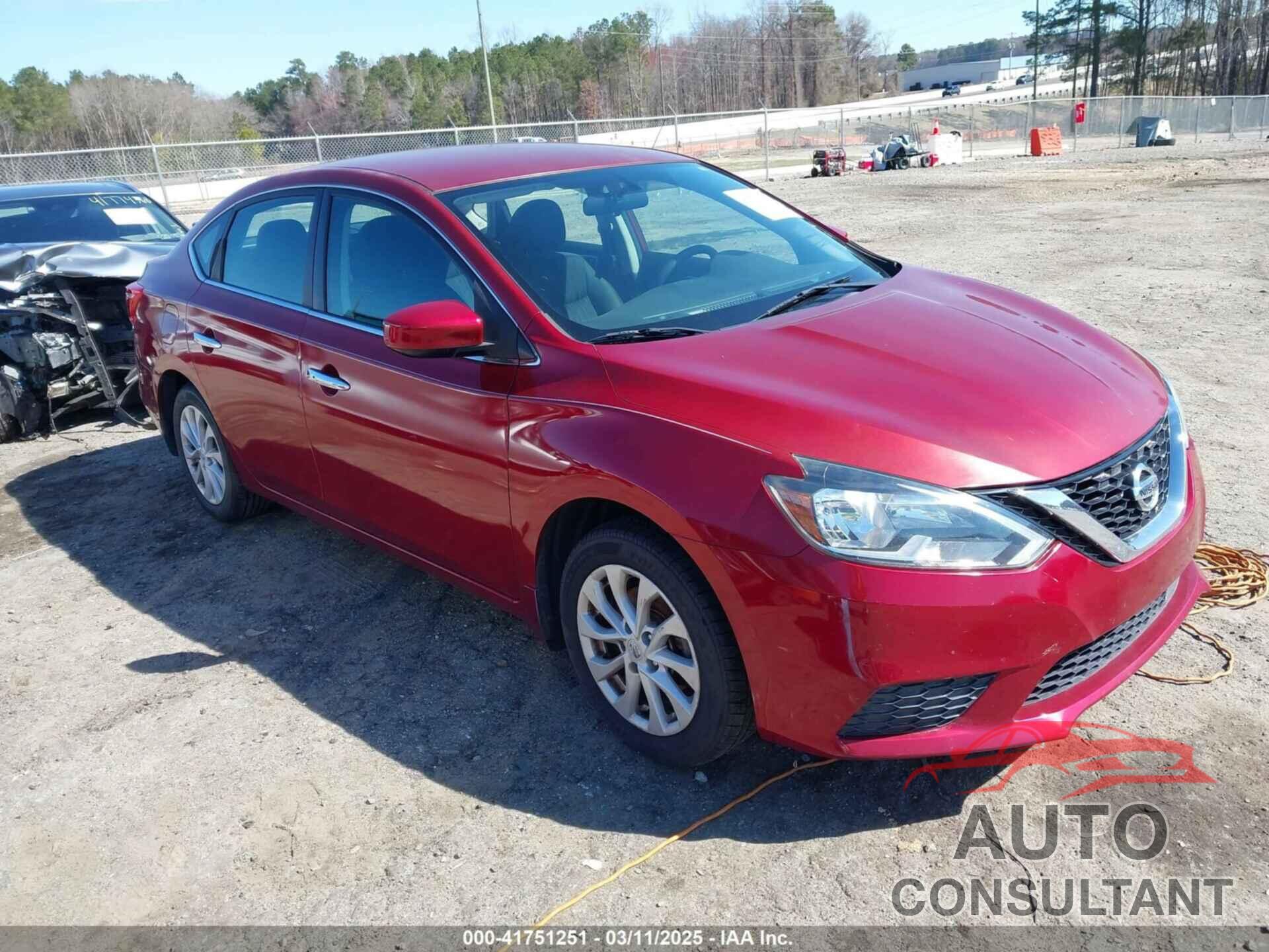 NISSAN SENTRA 2018 - 3N1AB7AP8JY205434
