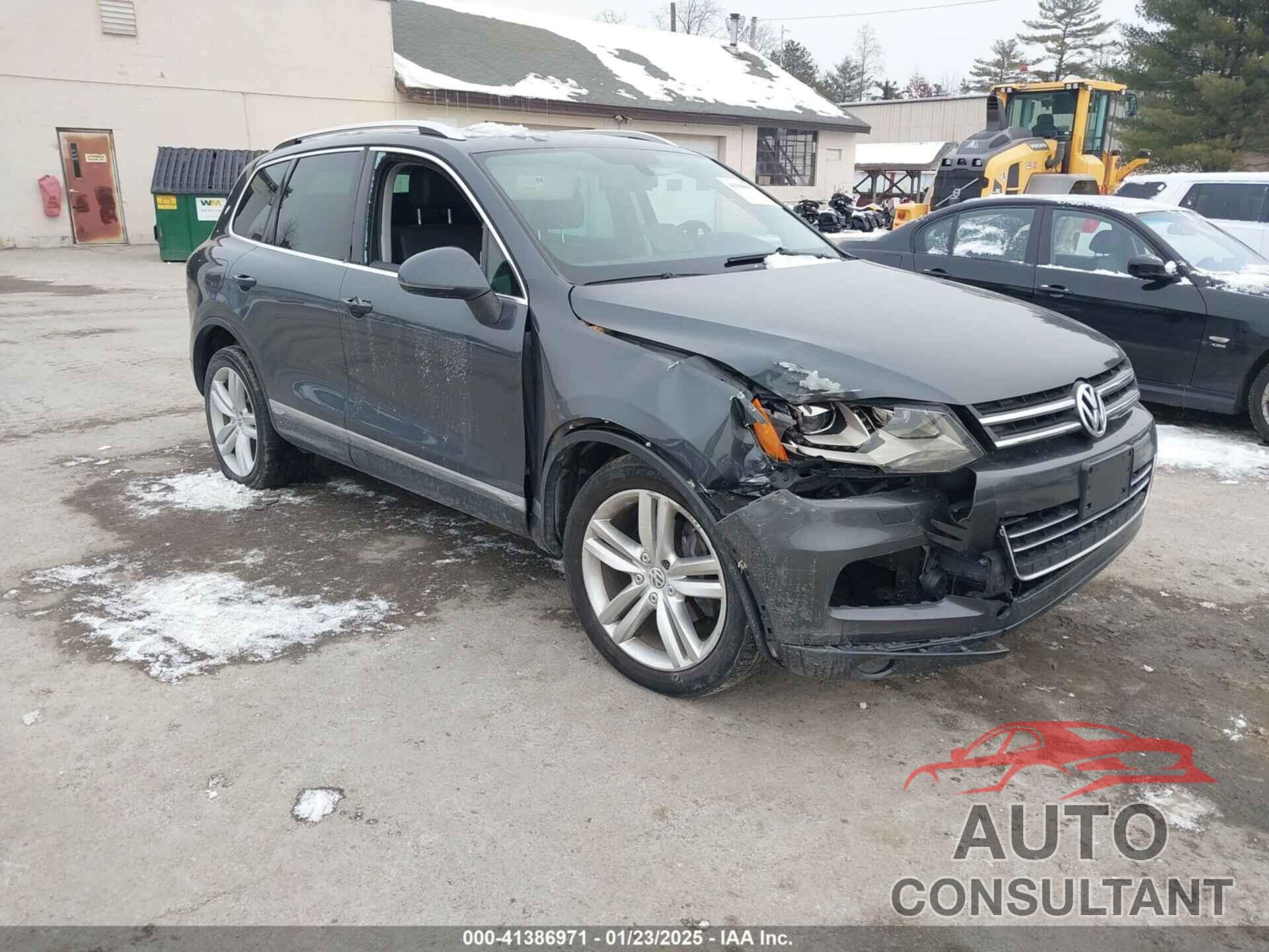 VOLKSWAGEN TOUAREG 2012 - WVGEF9BP4CD008517
