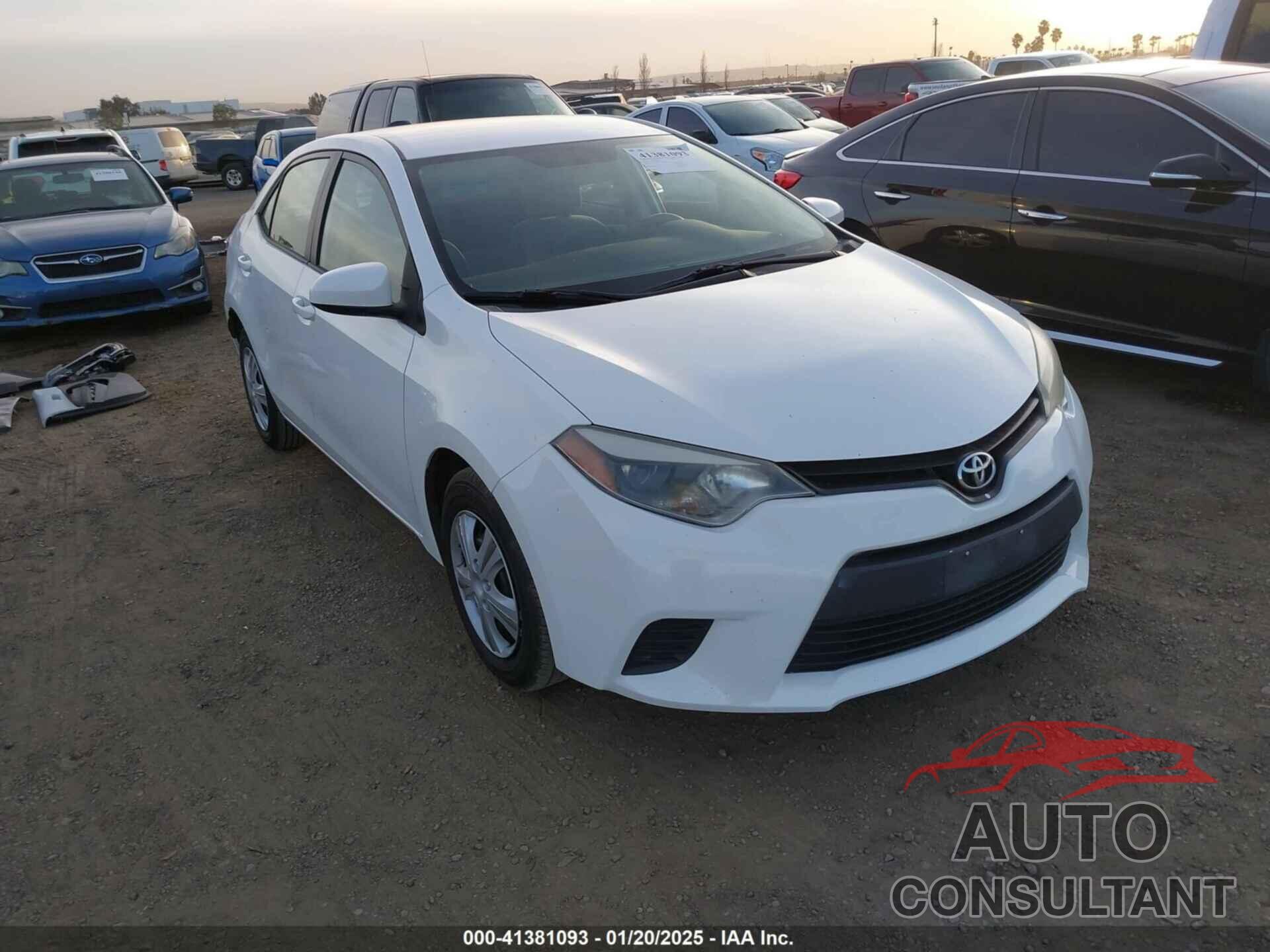 TOYOTA COROLLA 2016 - 5YFBURHE9GP426318