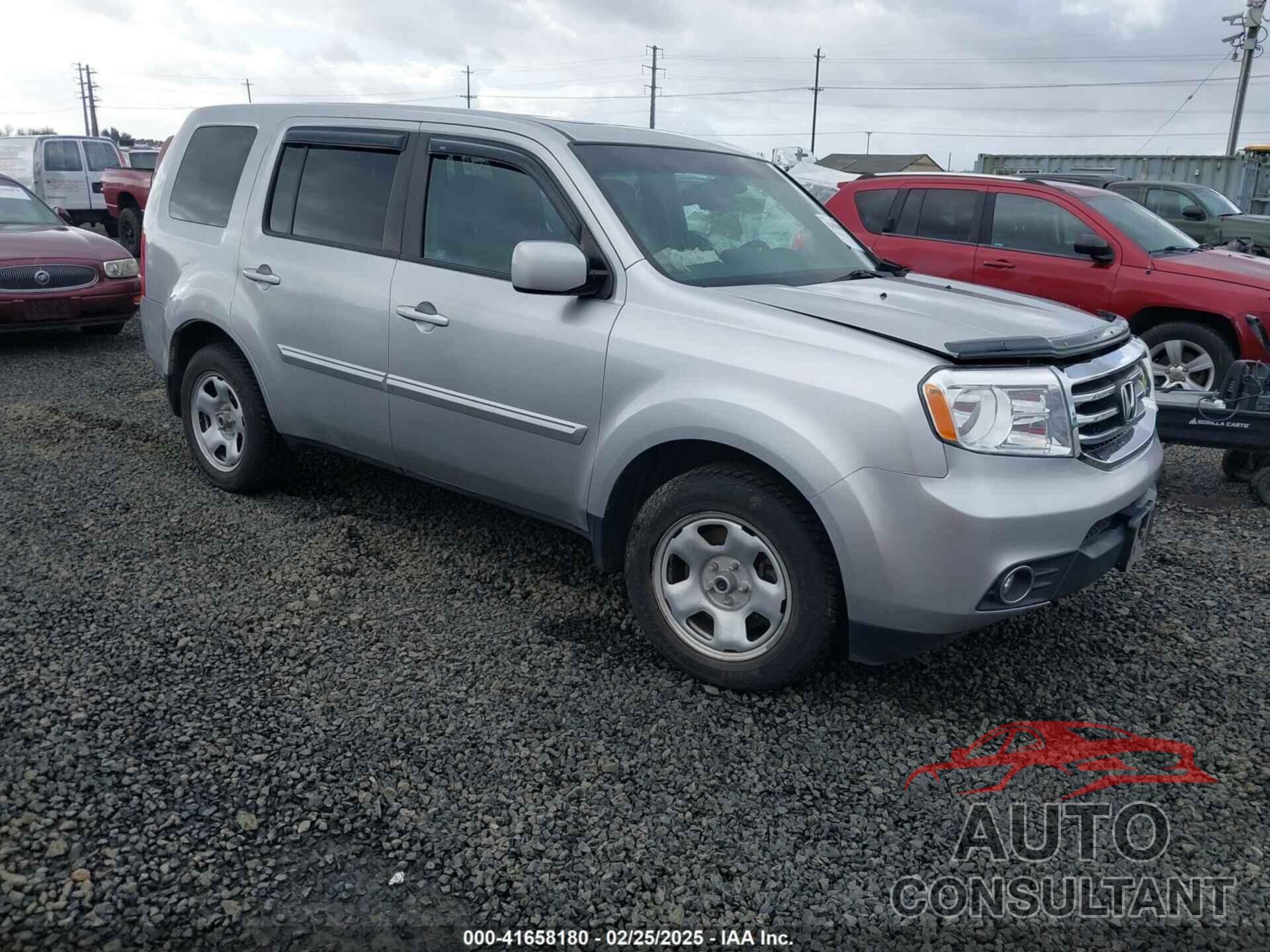 HONDA PILOT 2012 - 5FNYF4H71CB053886
