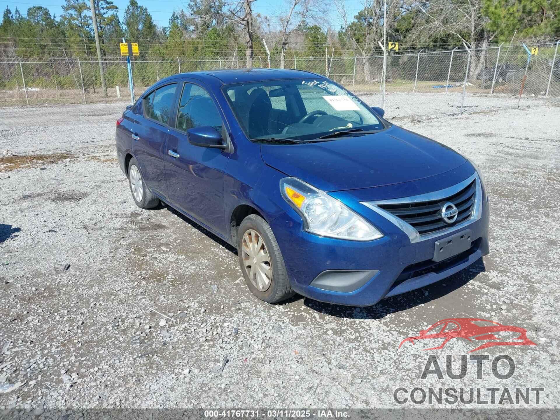 NISSAN VERSA 2019 - 3N1CN7AP6KL801737