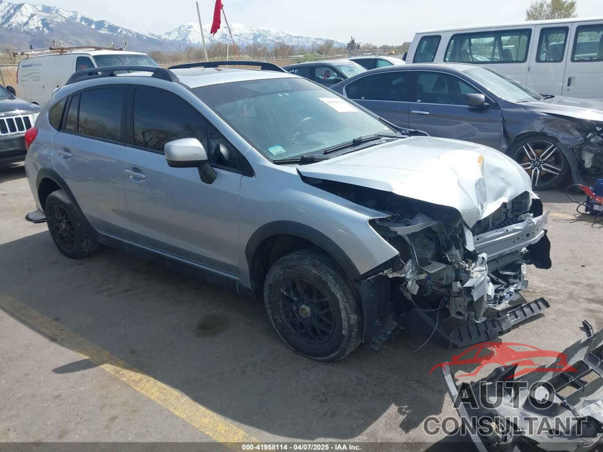 SUBARU XV CROSSTREK 2014 - JF2GPAKC9EH344668