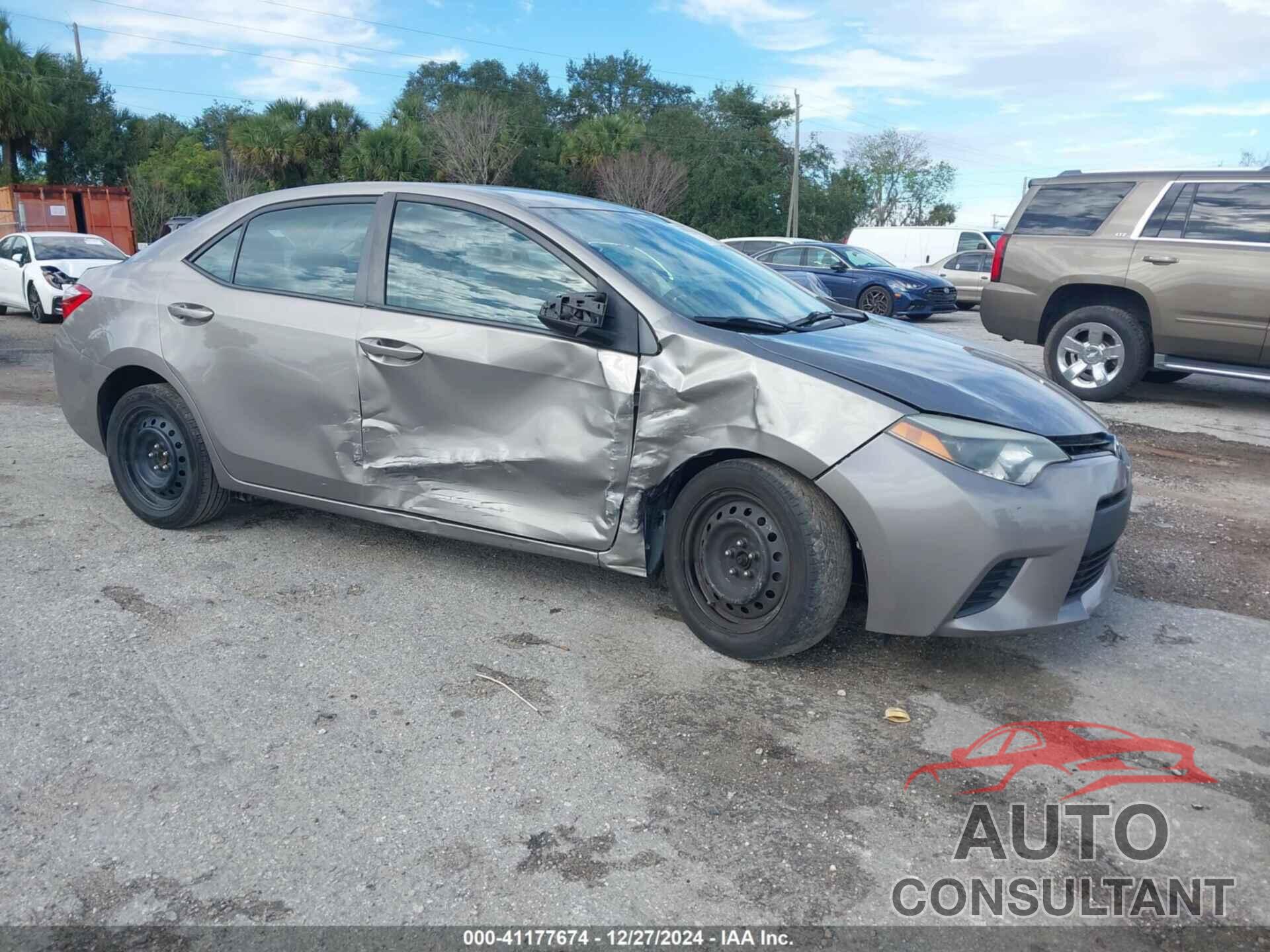 TOYOTA COROLLA 2014 - 2T1BURHE3EC113195