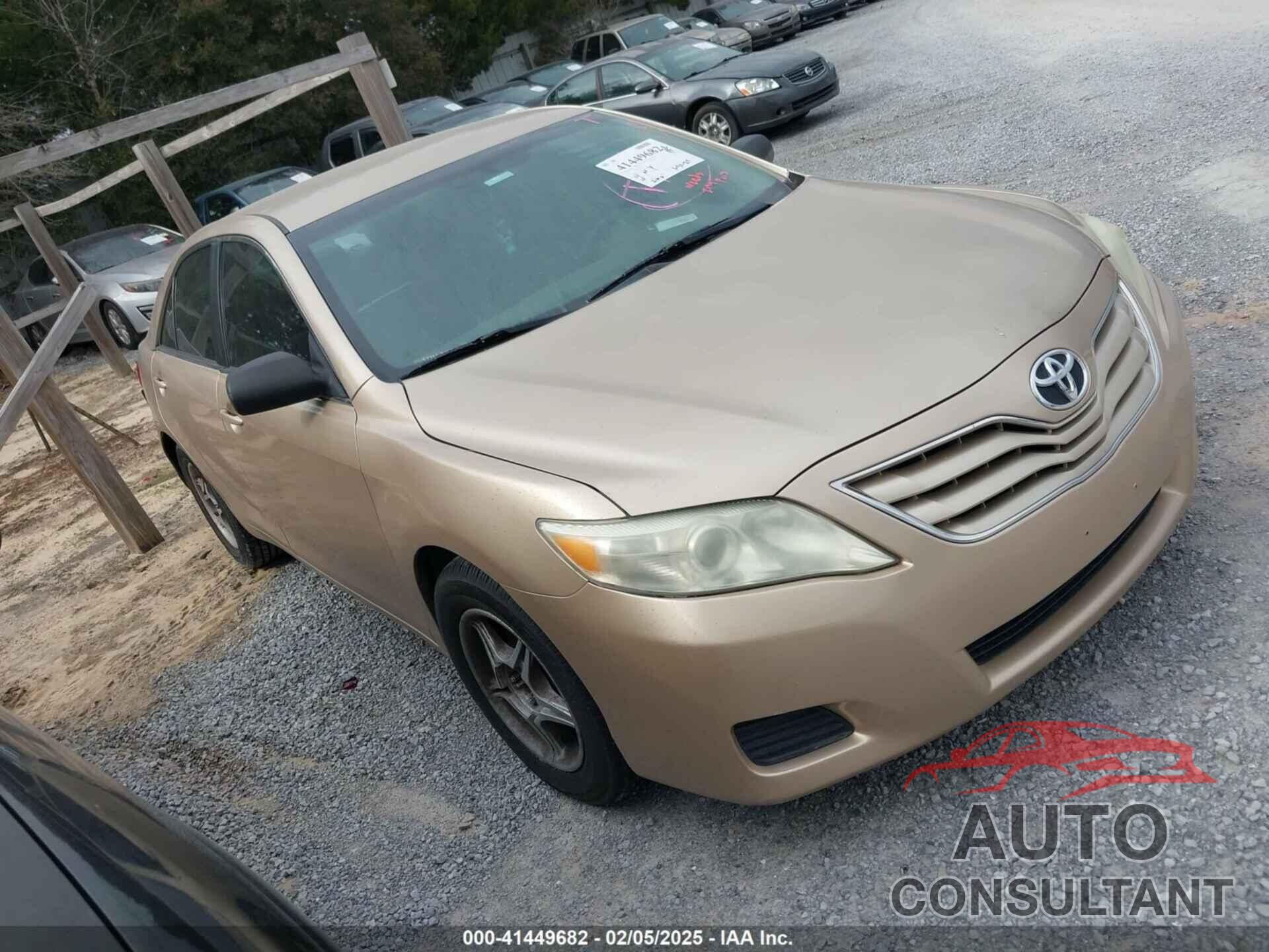 TOYOTA CAMRY 2010 - 4T1BF3EK0AU014733