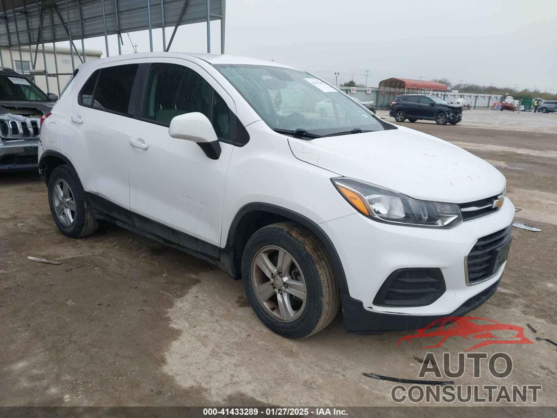 CHEVROLET TRAX 2019 - 3GNCJKSB6KL386764