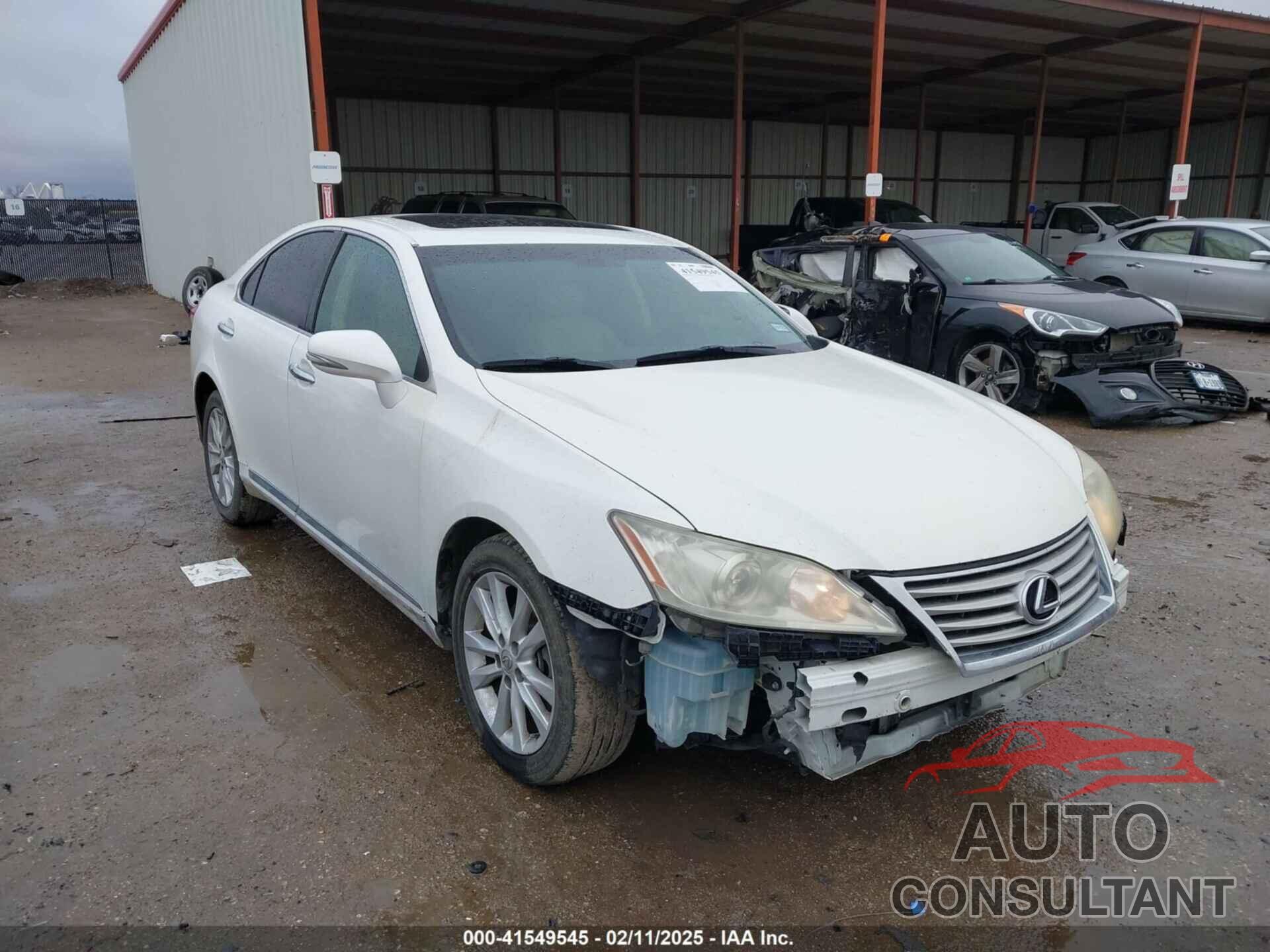 LEXUS ES 350 2011 - JTHBK1EGXB2423446