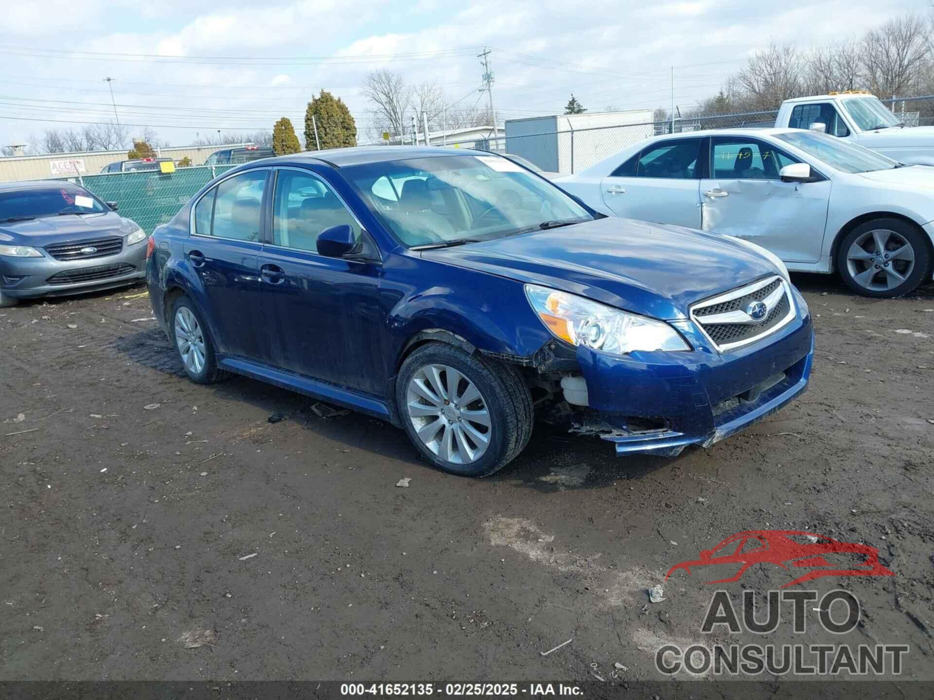 SUBARU LEGACY 2011 - 4S3BMEJ63B2217823