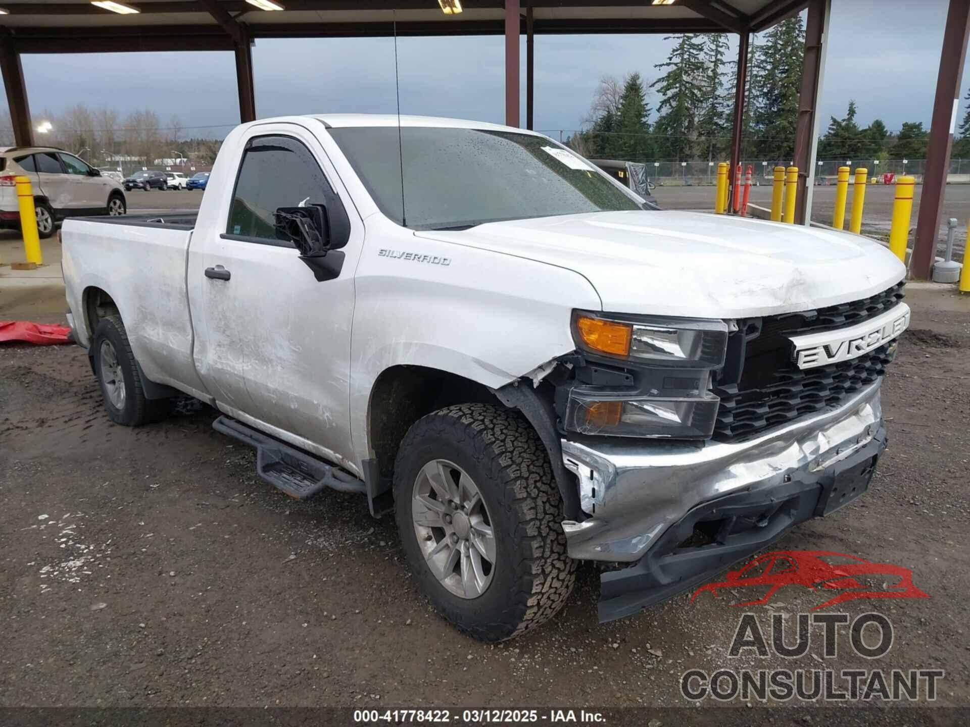 CHEVROLET SILVERADO 1500 2021 - 3GCNWAEF4MG303016