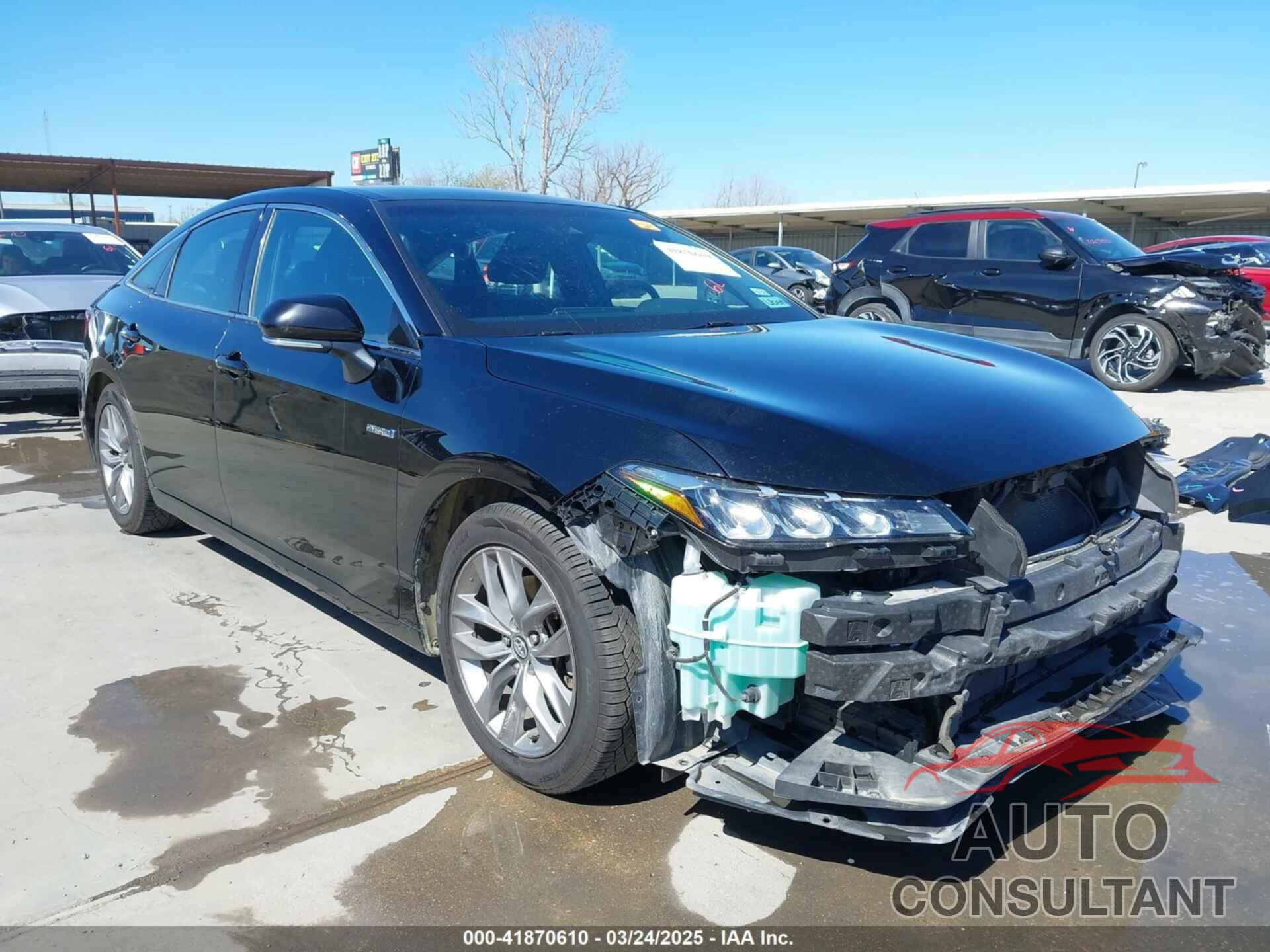 TOYOTA AVALON HYBRID 2020 - 4T1J21FB8LU016002