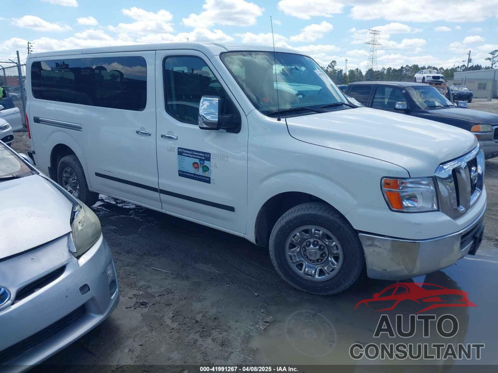 NISSAN NV PASSENGER NV3500 HD 2016 - 5BZBF0AA9GN851080