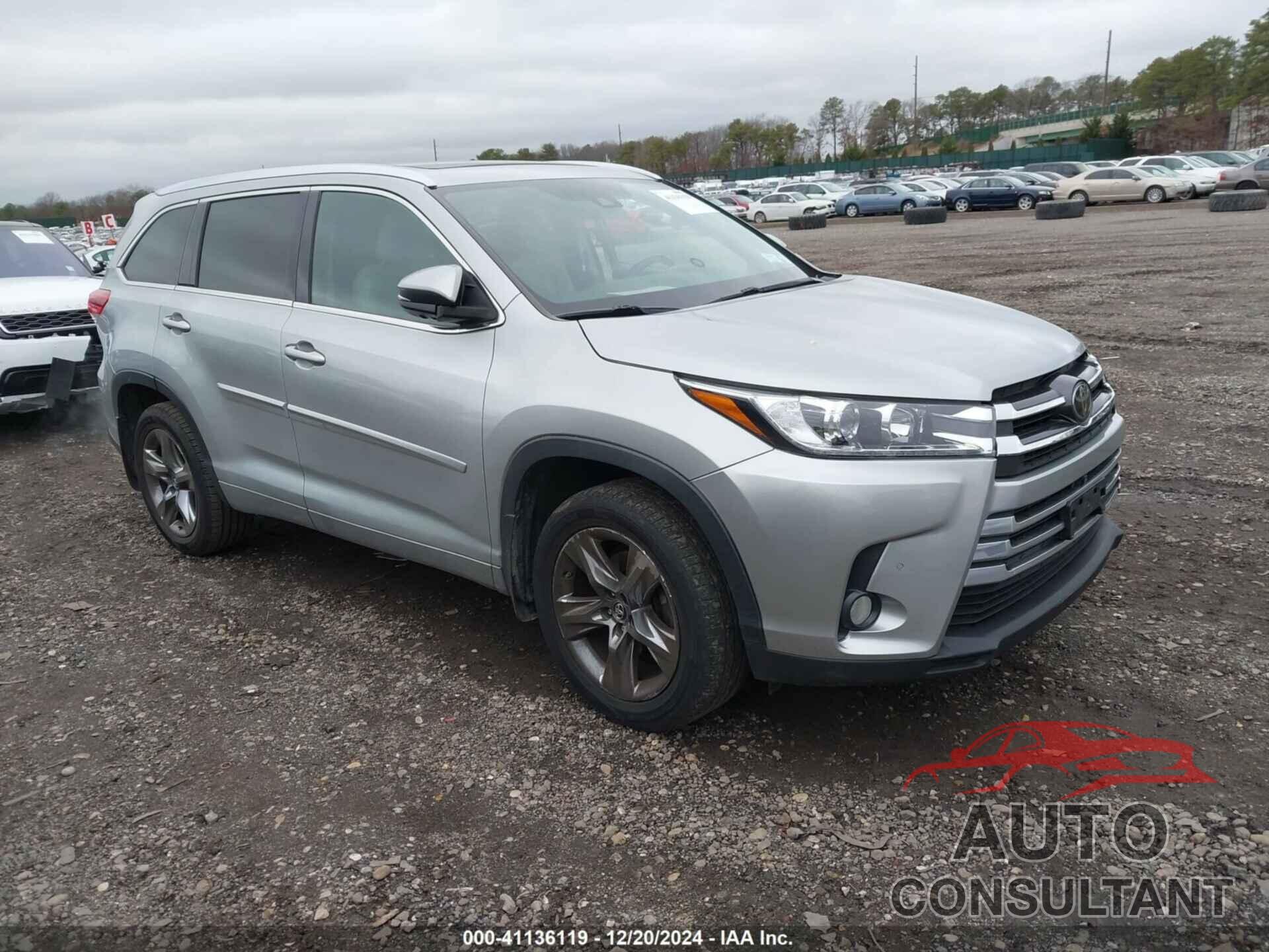 TOYOTA HIGHLANDER 2017 - 5TDDZRFH2HS432249