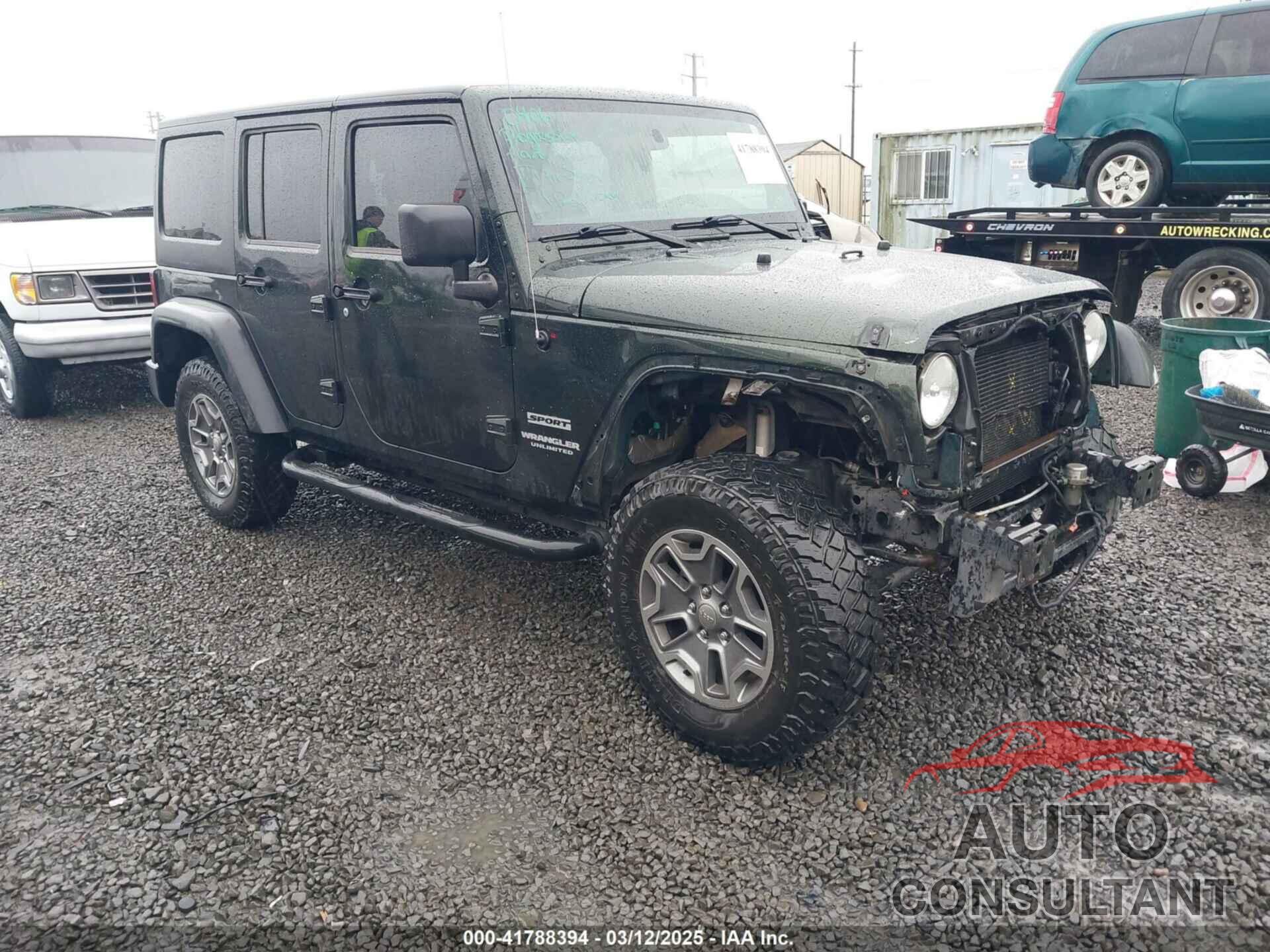 JEEP WRANGLER UNLIMITED 2012 - 1C4BJWDG4CL103005