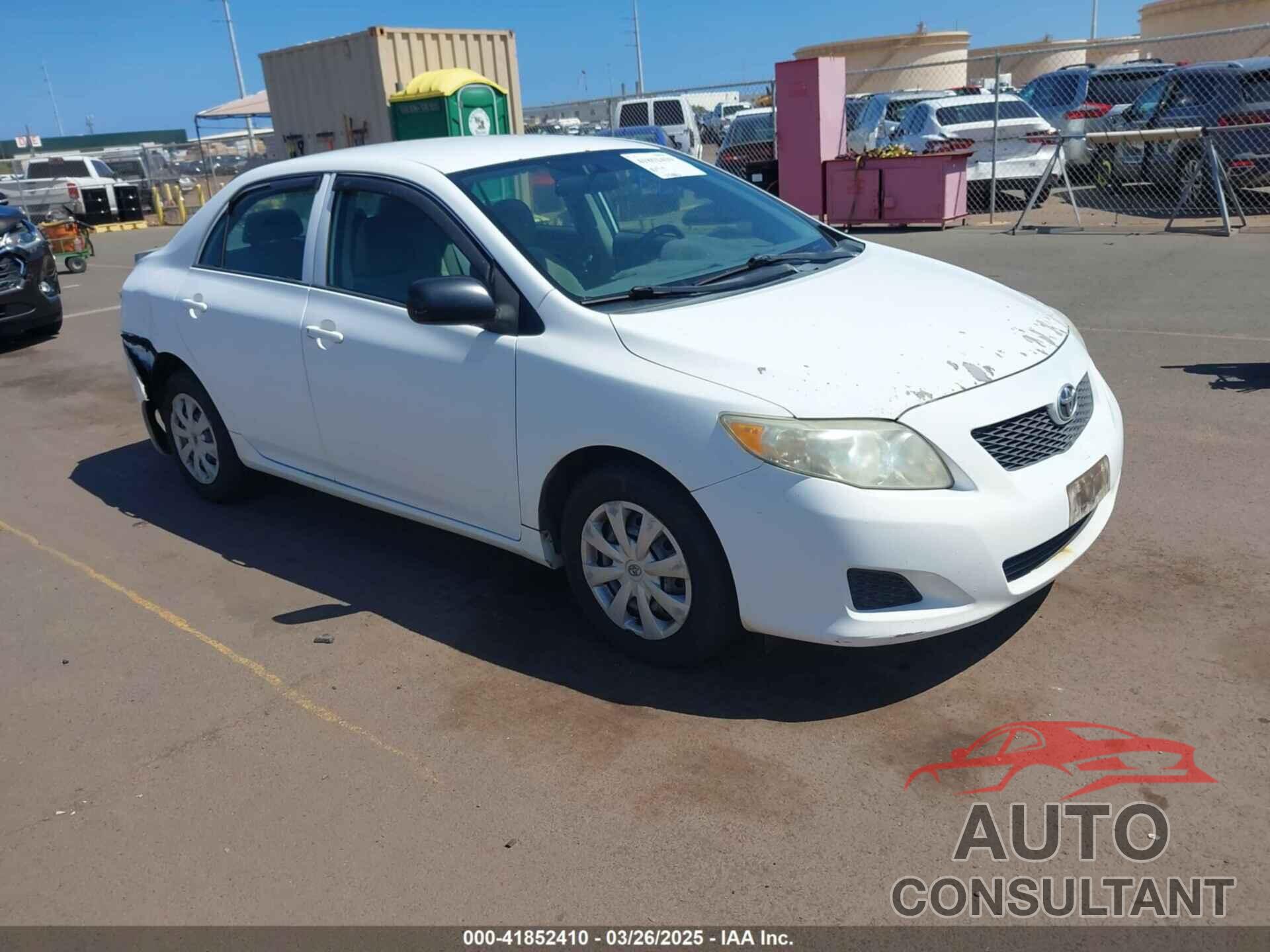 TOYOTA COROLLA 2009 - 1NXBU40E89Z026220