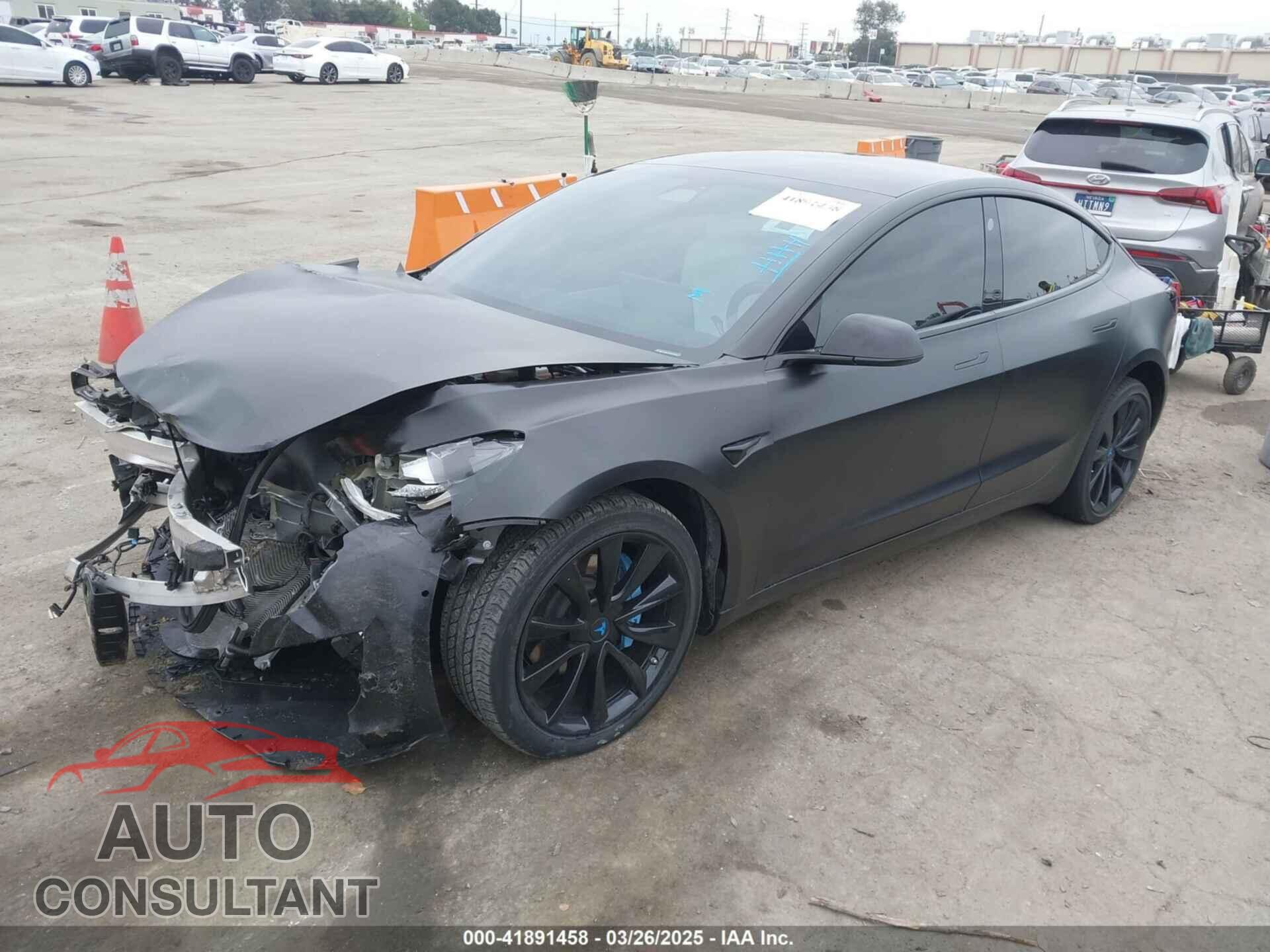 TESLA MODEL 3 2019 - 5YJ3E1EA8KF538083