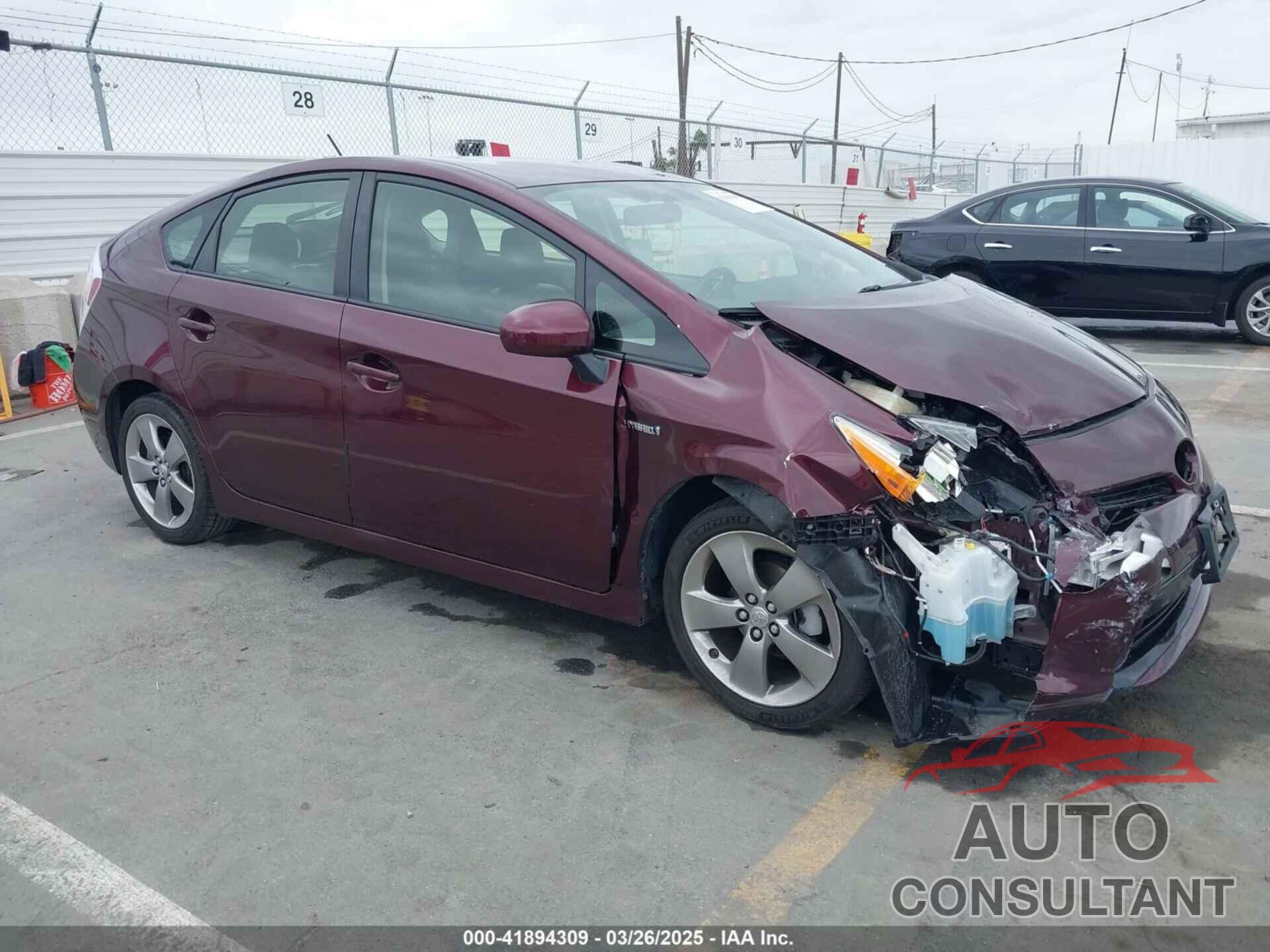 TOYOTA PRIUS 2013 - JTDKN3DU1D5574074