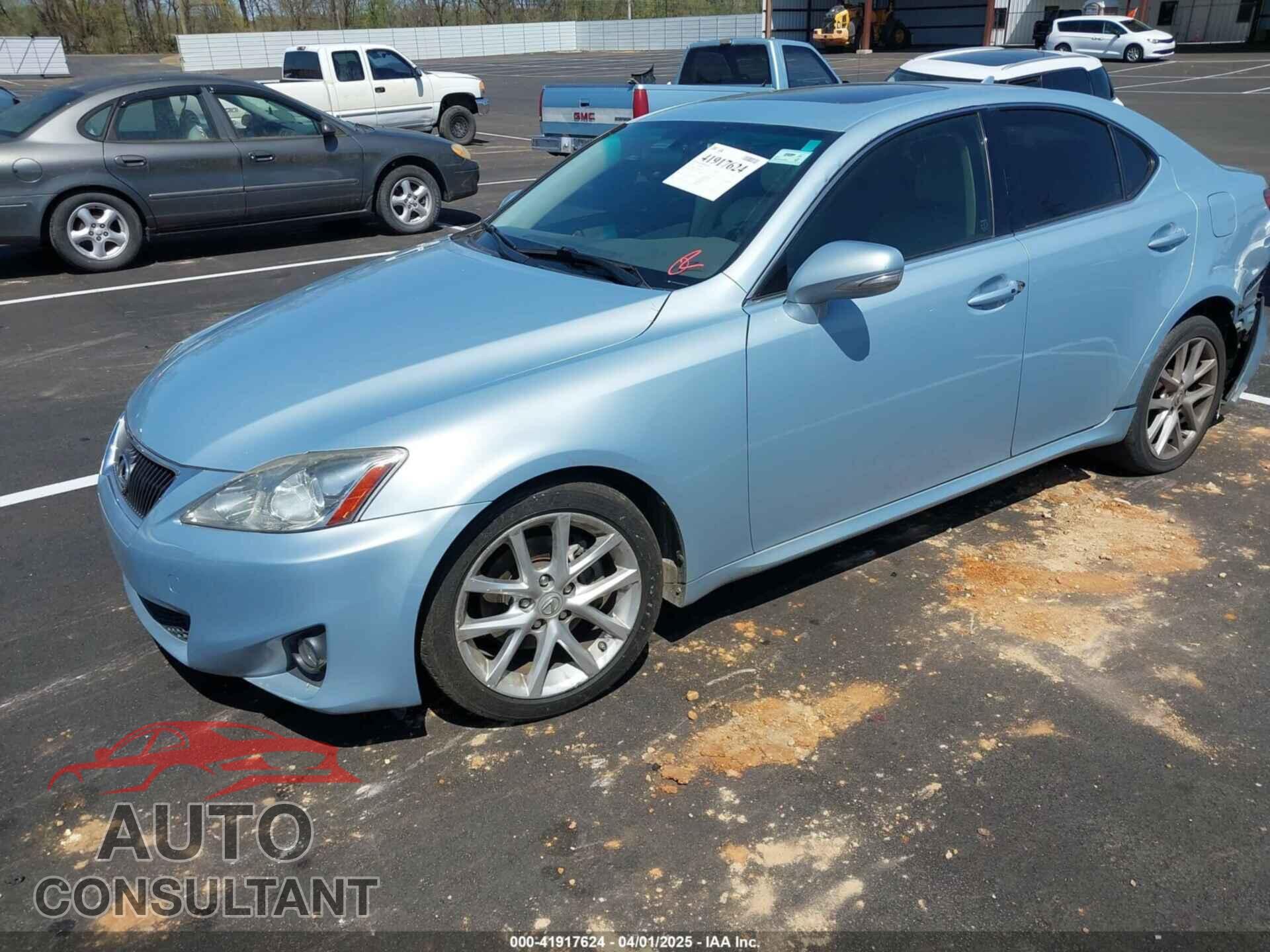 LEXUS IS 250 2012 - JTHBF5C27C5167544