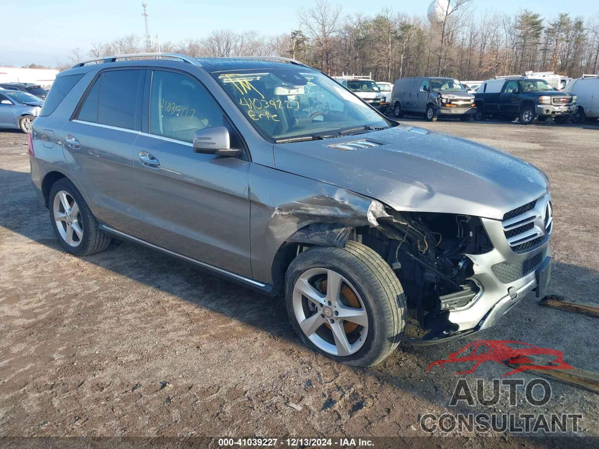 MERCEDES-BENZ GLE 350 2016 - 4JGDA5HB9GA753494