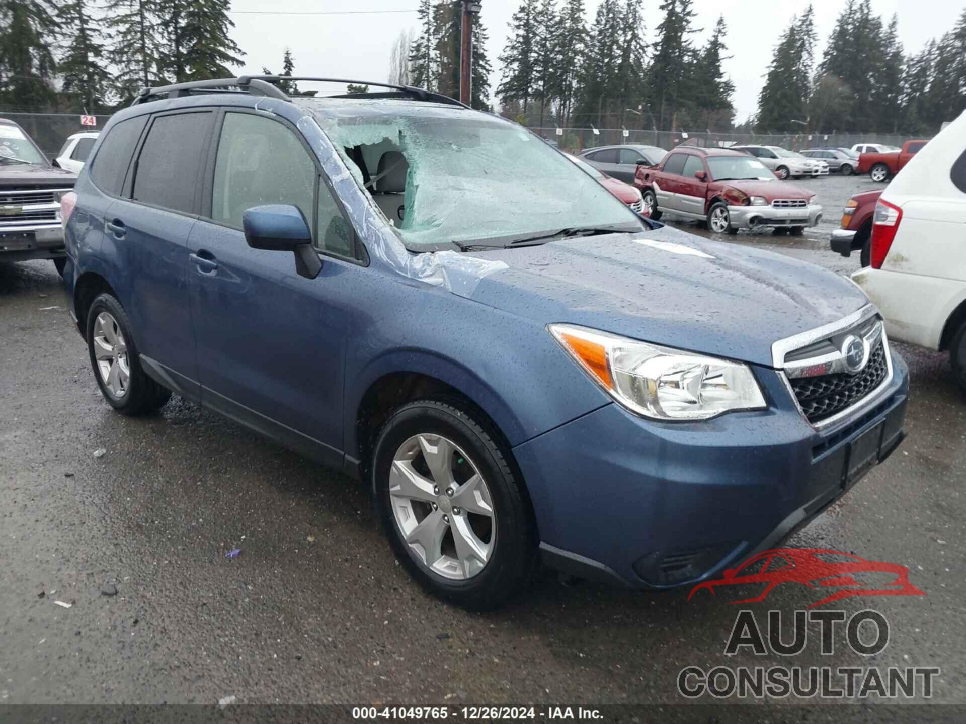 SUBARU FORESTER 2014 - JF2SJAEC8EH555254