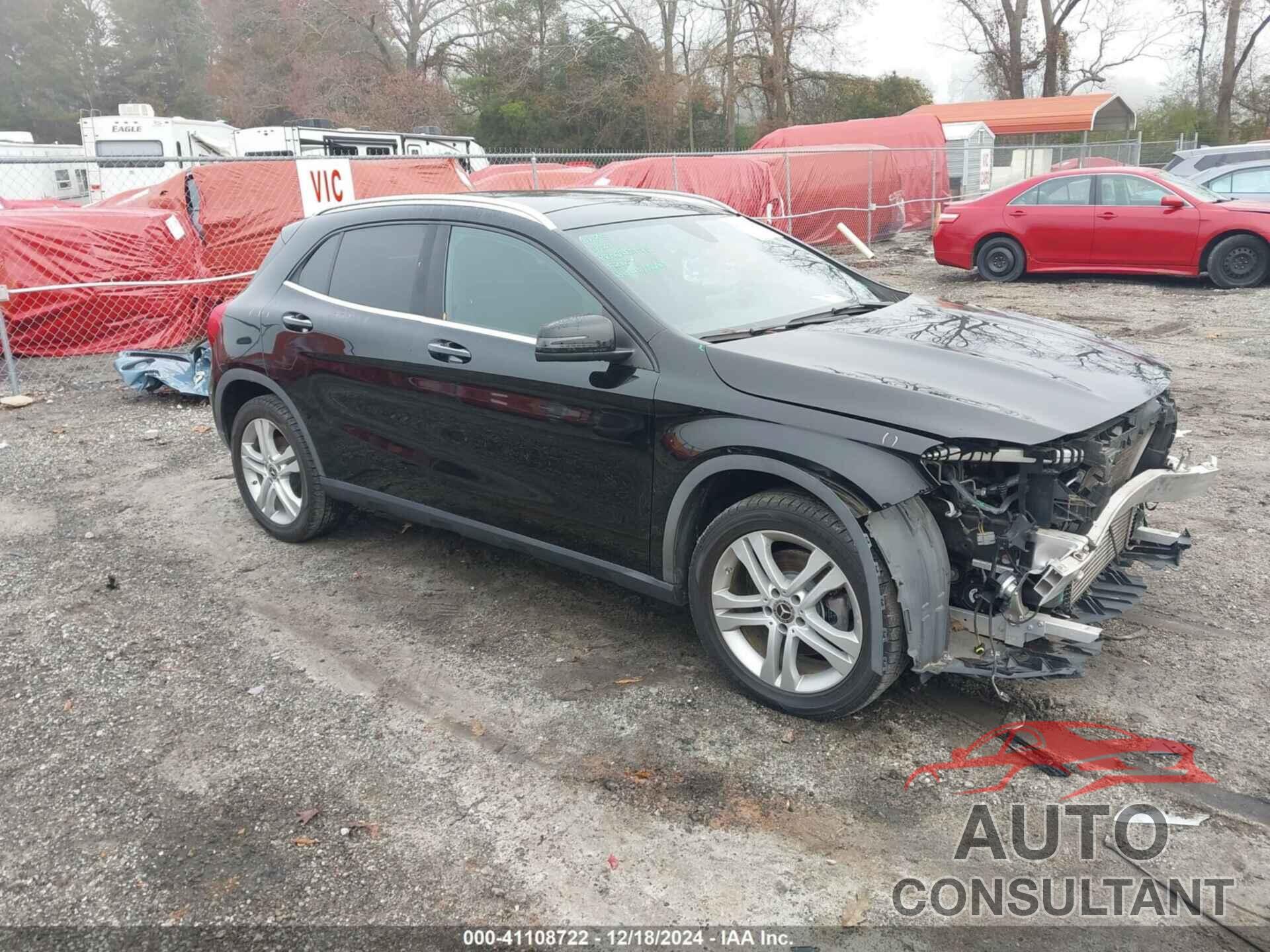 MERCEDES-BENZ GLA 250 2018 - WDCTG4GBXJJ434438