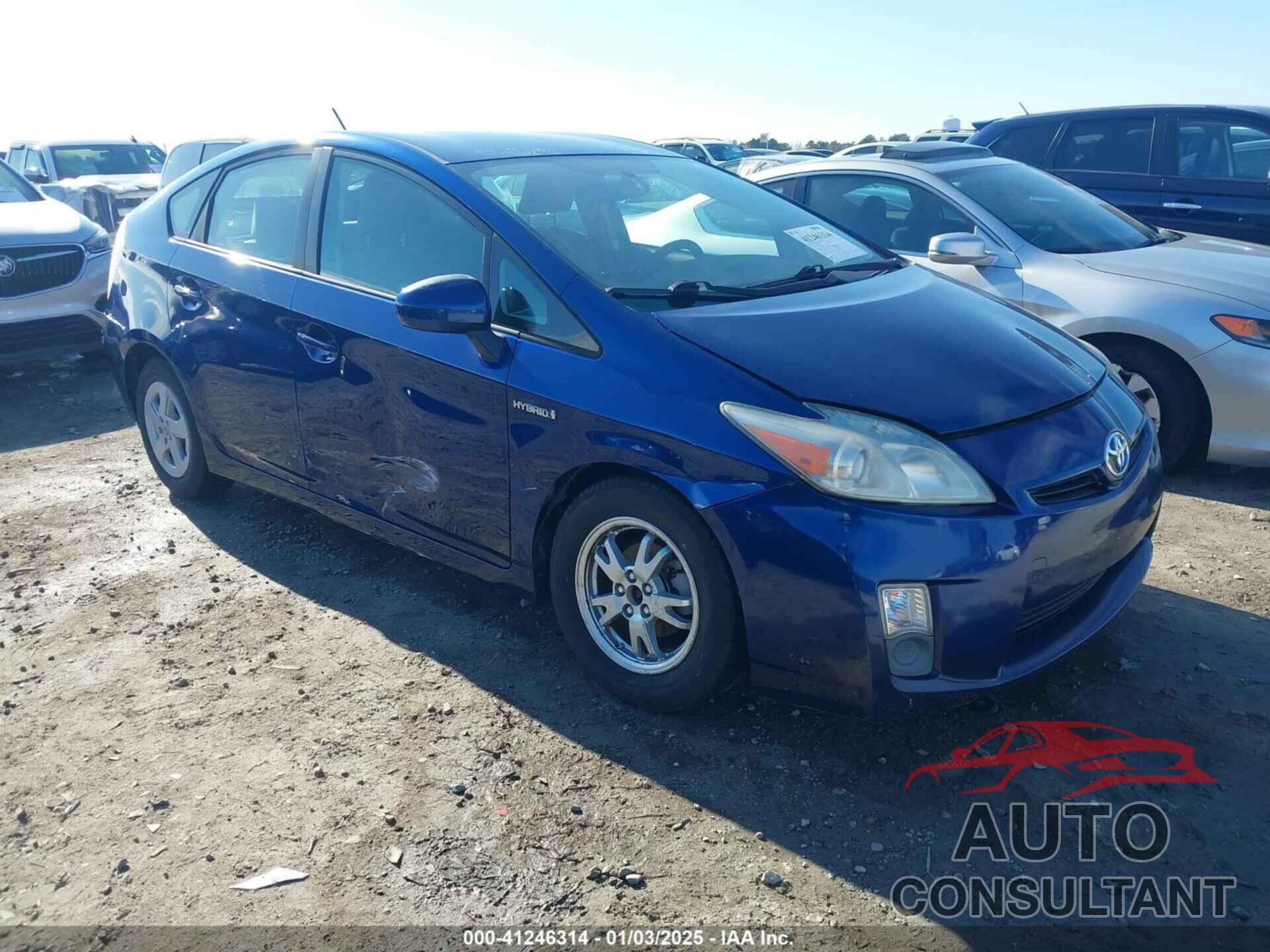 TOYOTA PRIUS 2010 - JTDKN3DUXA0190657