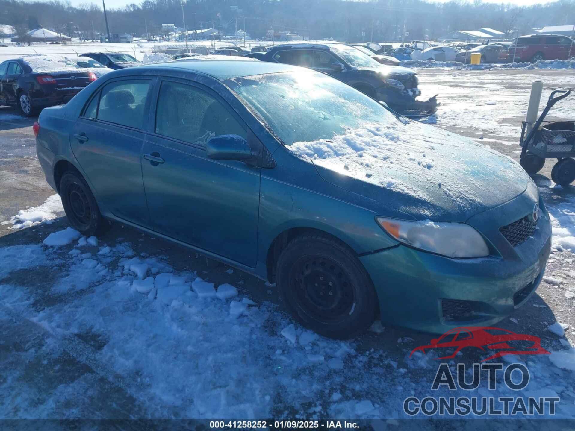 TOYOTA COROLLA 2009 - 2T1BU40E79C154045
