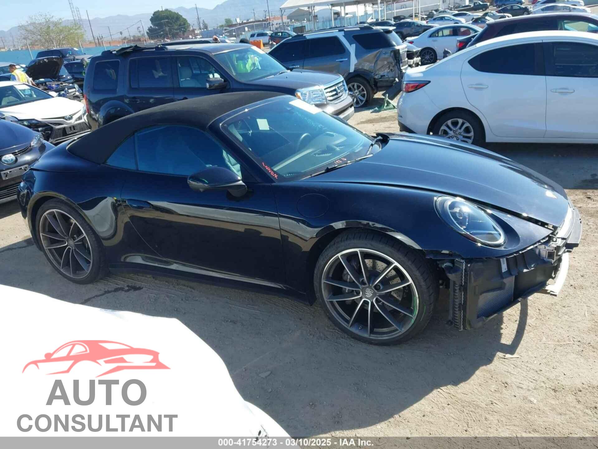 PORSCHE 911 2022 - WP0CA2A95NS237100