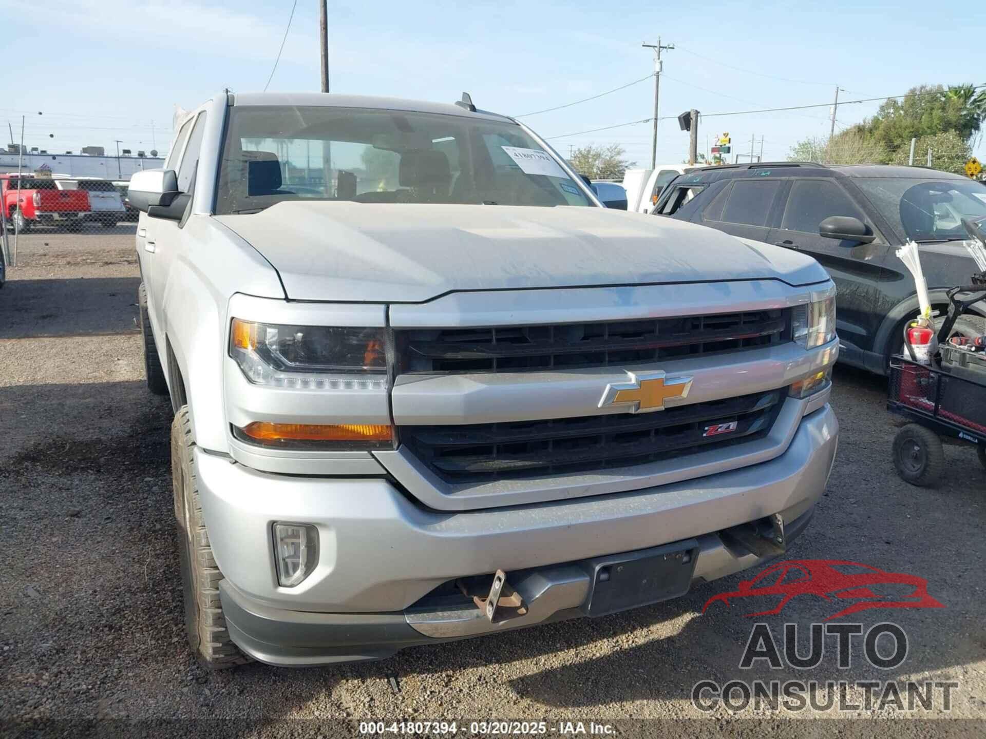 CHEVROLET SILVERADO 1500 2017 - 3GCUKREC2HG392487
