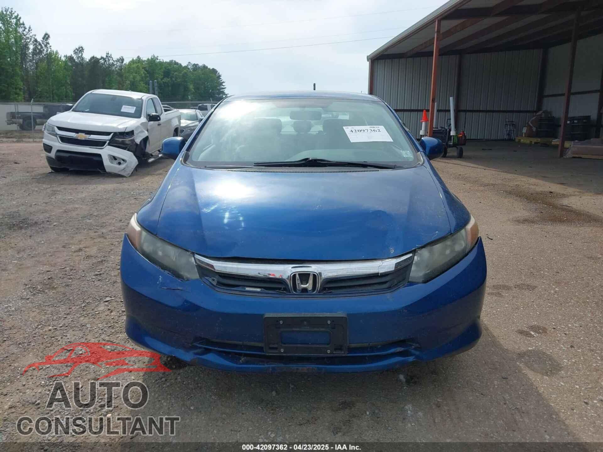 HONDA CIVIC 2012 - 19XFB2F57CE005209