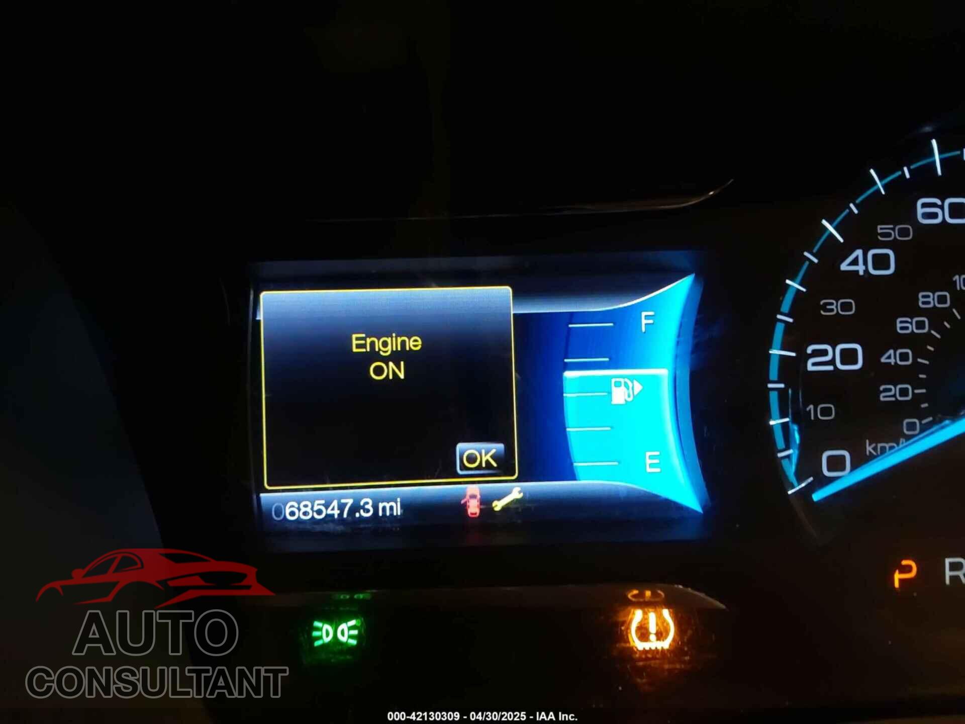 FORD FLEX 2013 - 2FMGK5D87DBD26089