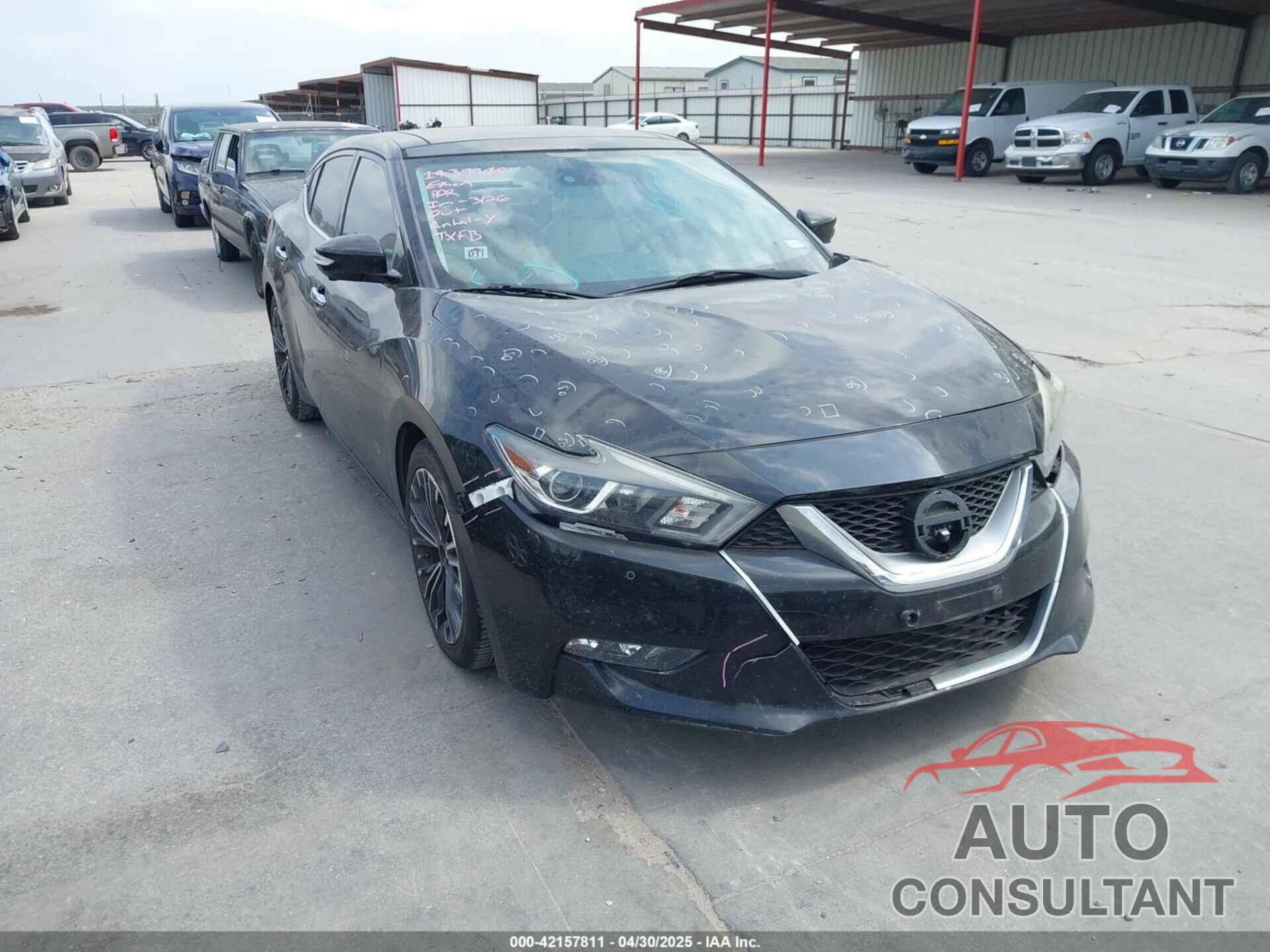 NISSAN MAXIMA 2017 - 1N4AA6AP1HC405669