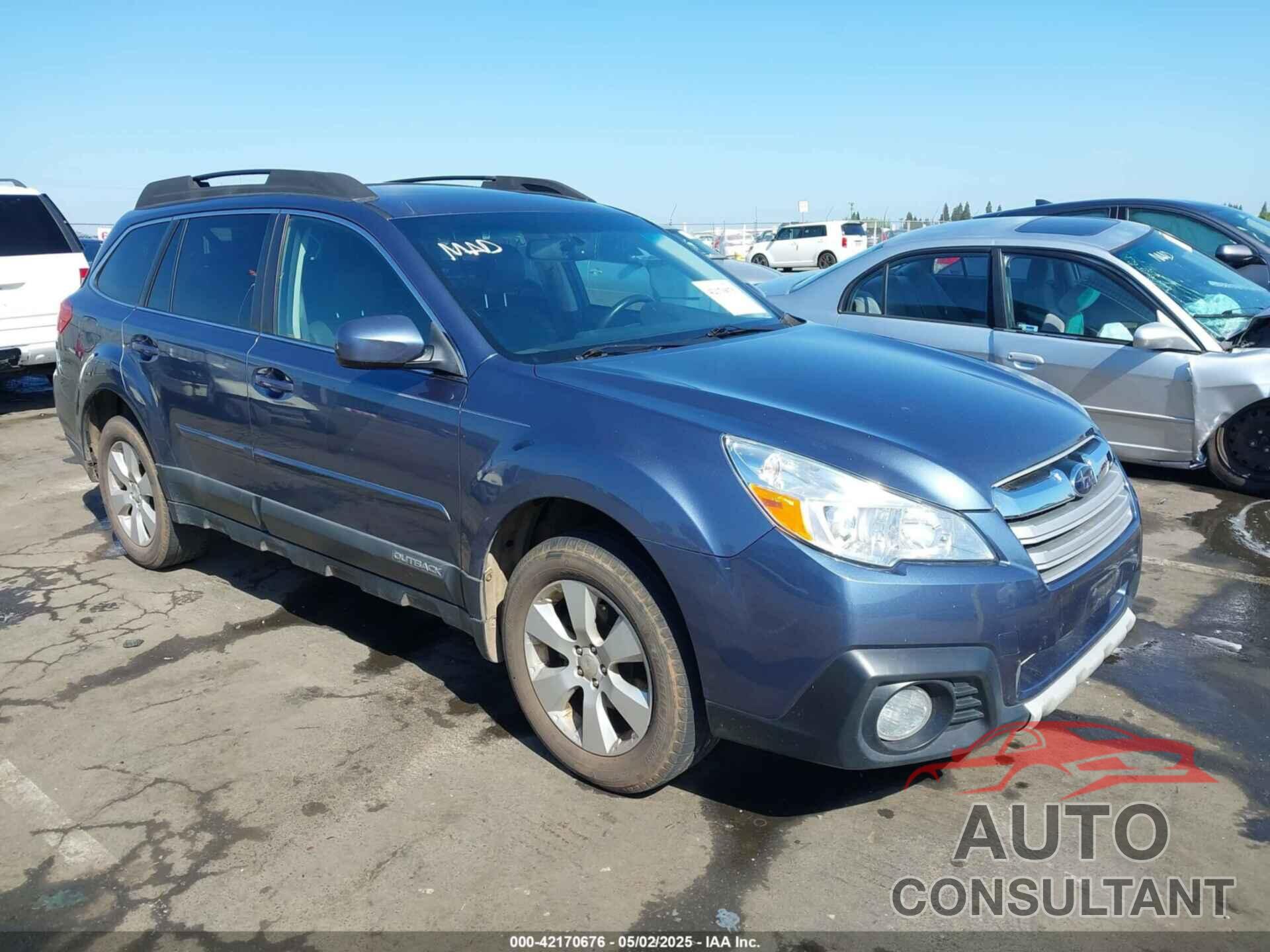 SUBARU OUTBACK 2013 - 4S4BRBKC8D3245369