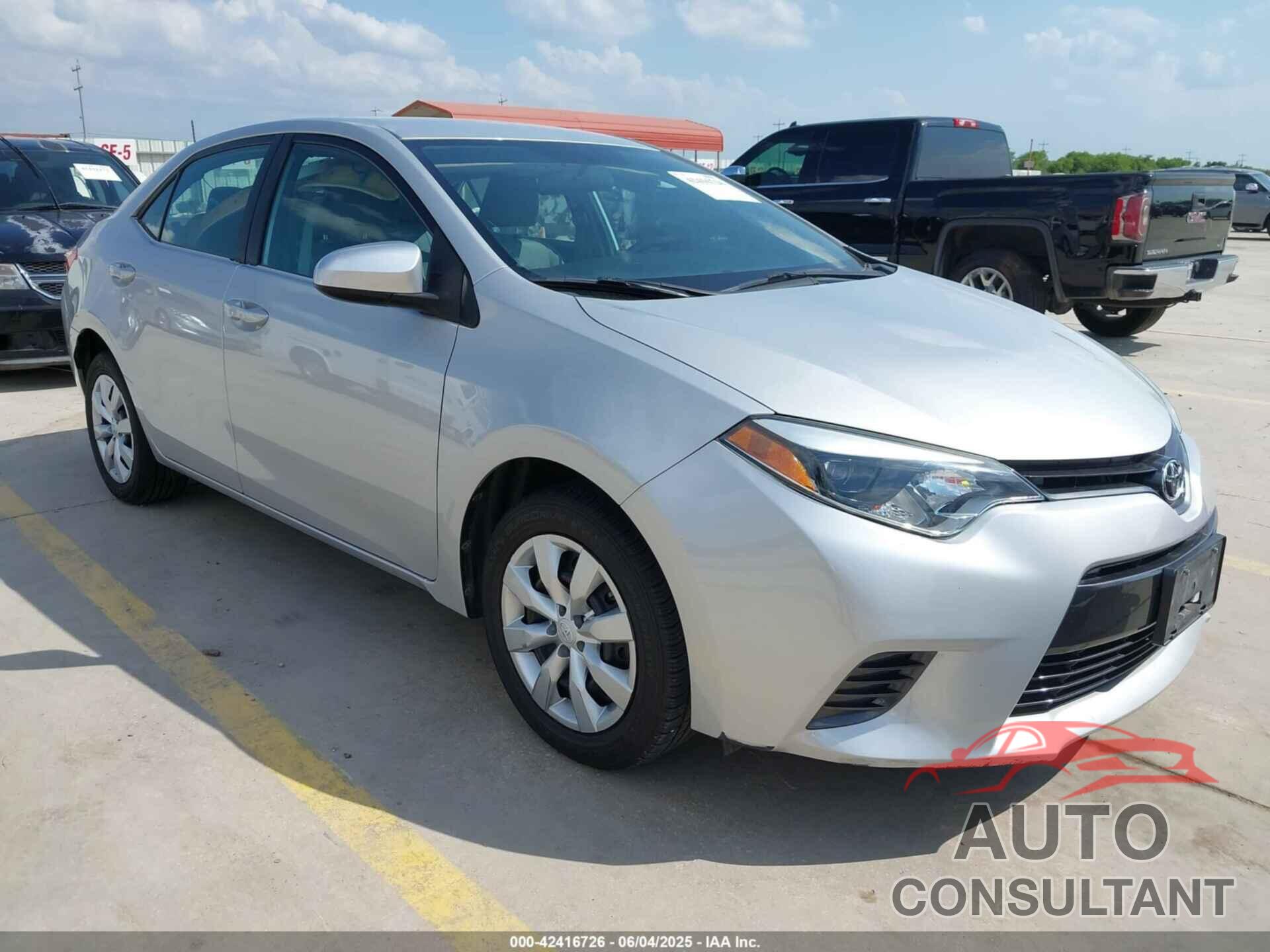 TOYOTA COROLLA 2016 - 5YFBURHE1GP440343