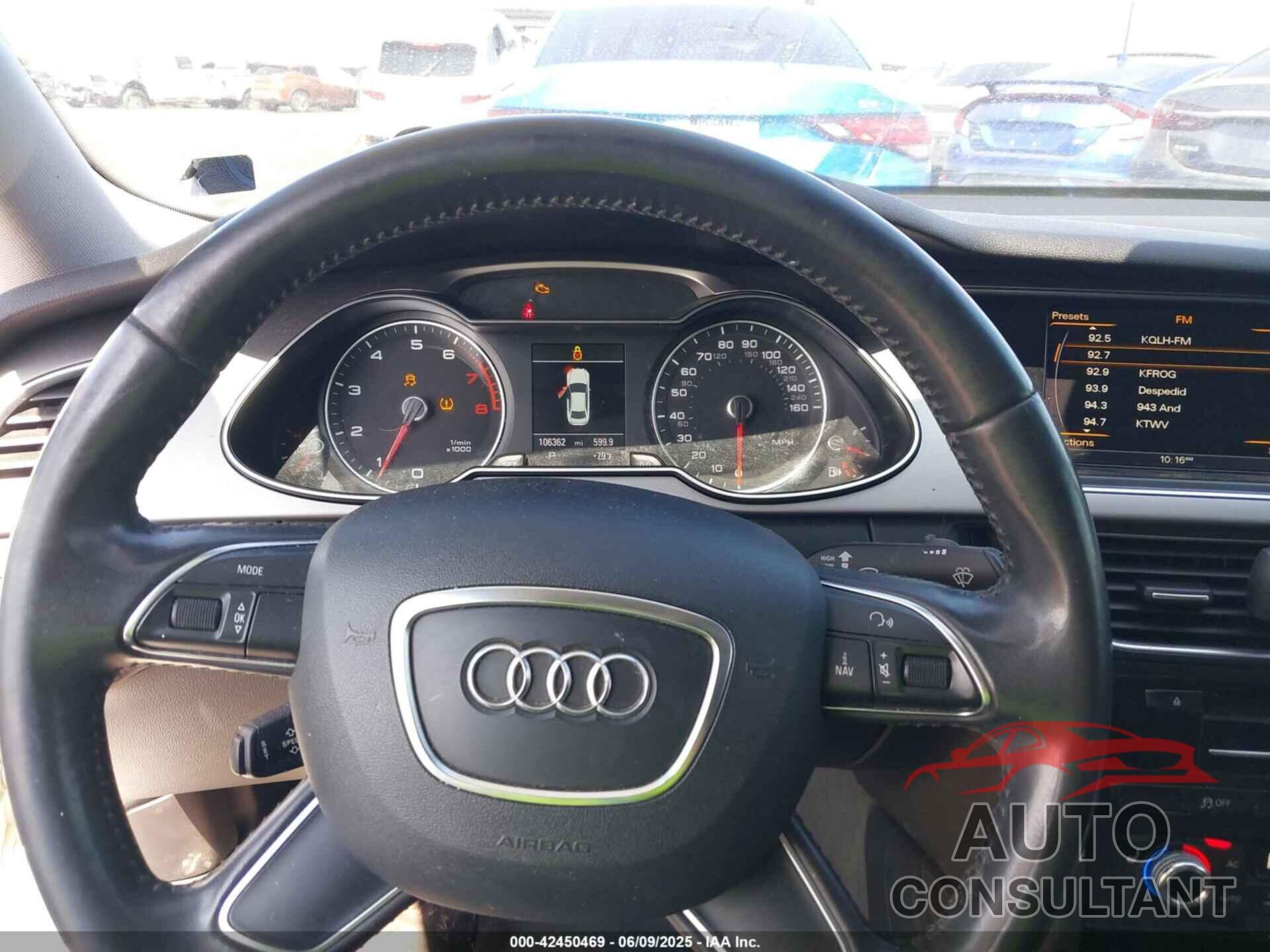 AUDI A4 2014 - WAUFFAFL2EN024646