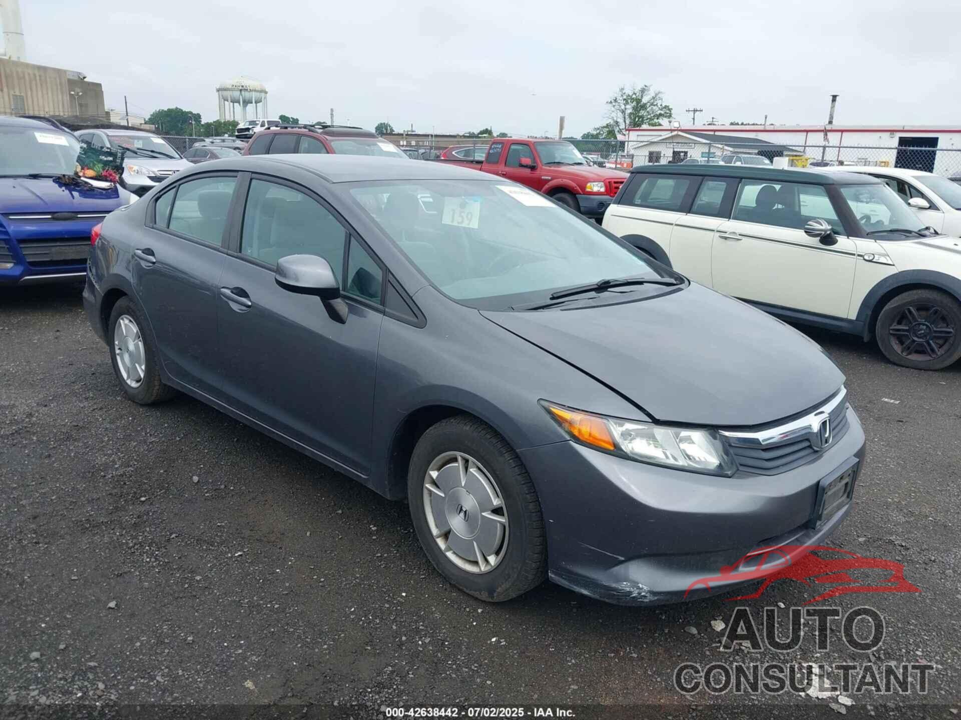 HONDA CIVIC 2012 - 2HGFB2F64CH522031