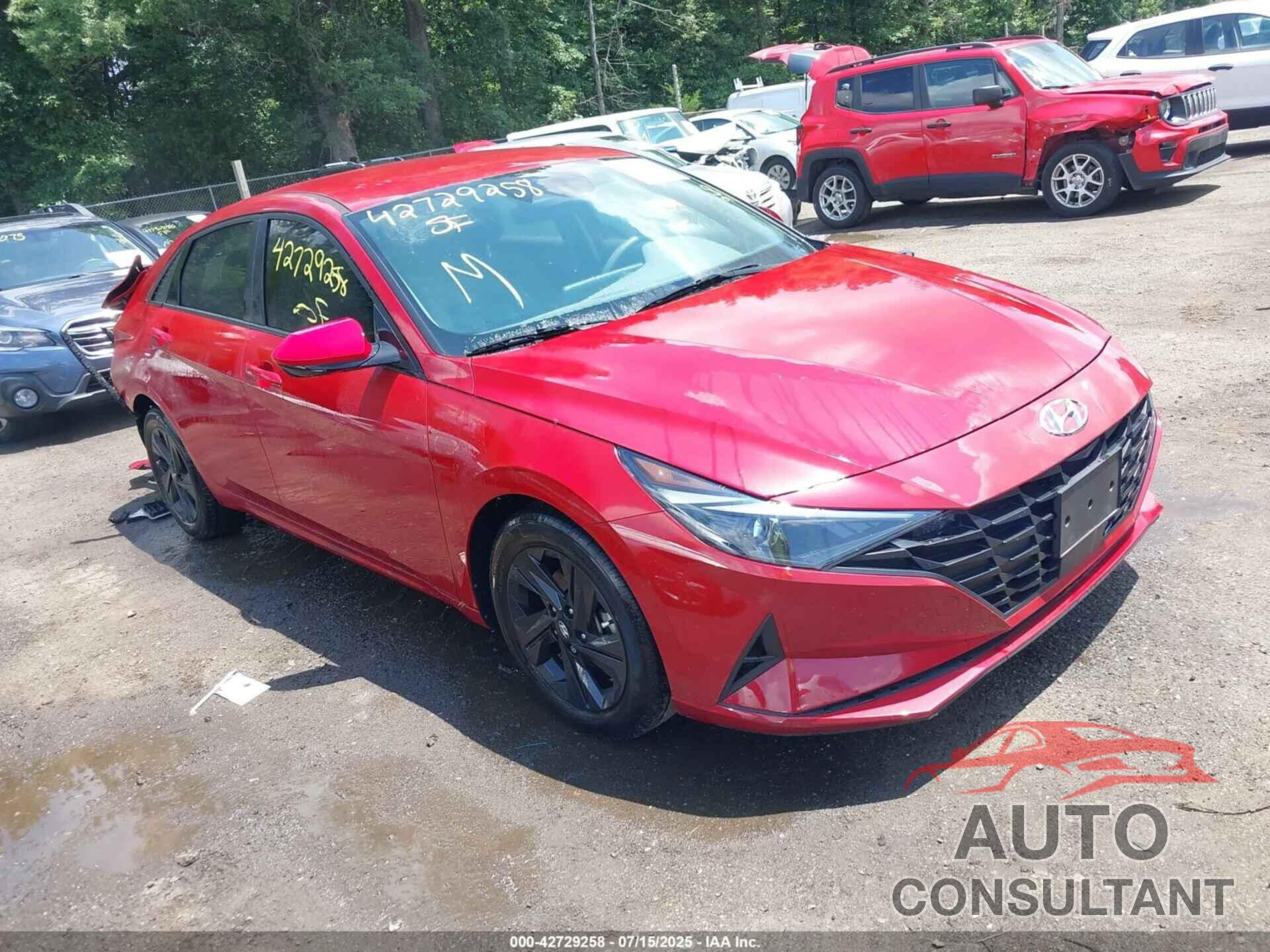 HYUNDAI ELANTRA 2021 - KMHLS4AG6MU188348
