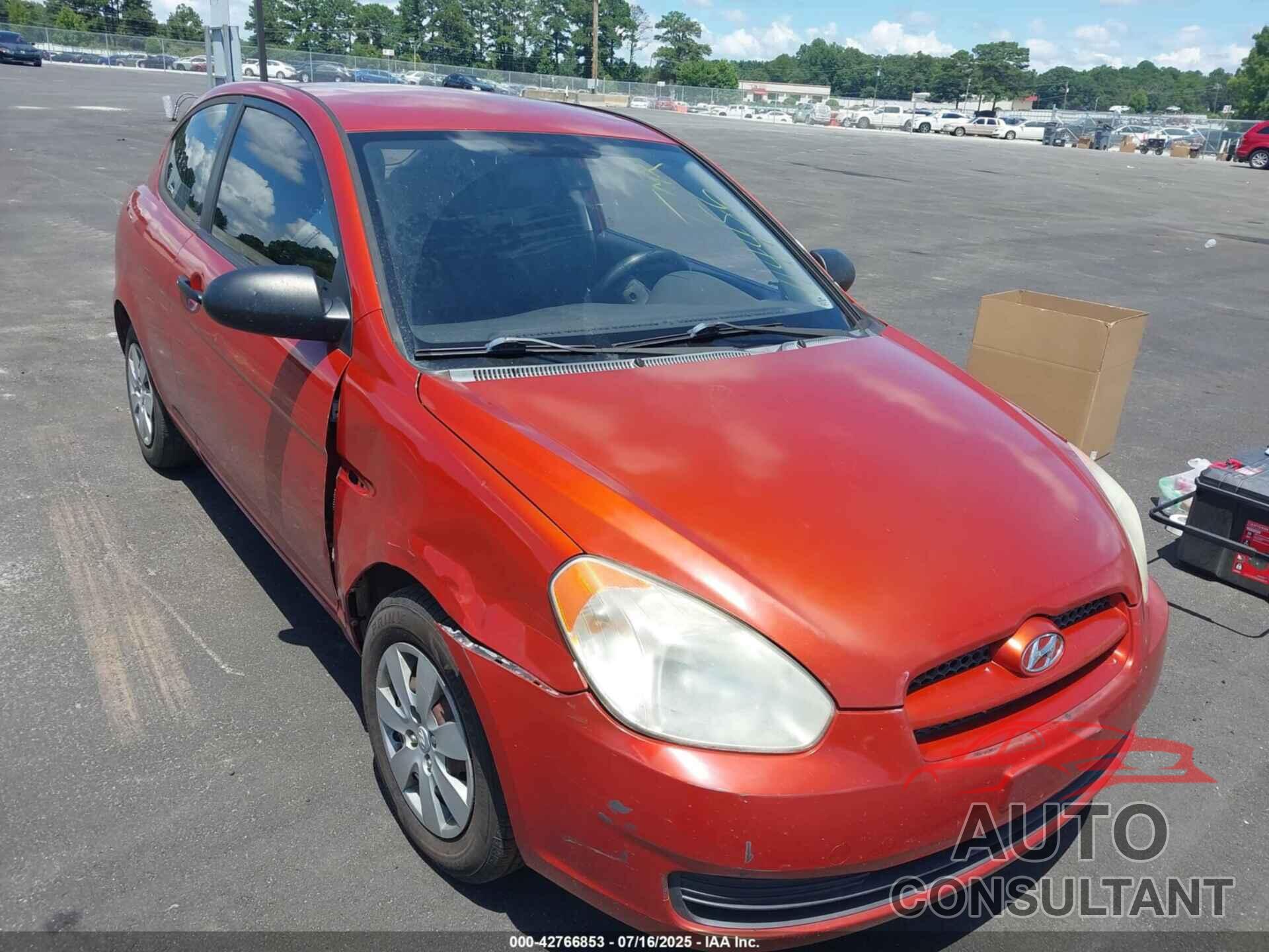 HYUNDAI ACCENT 2009 - KMHCM36C99U114486