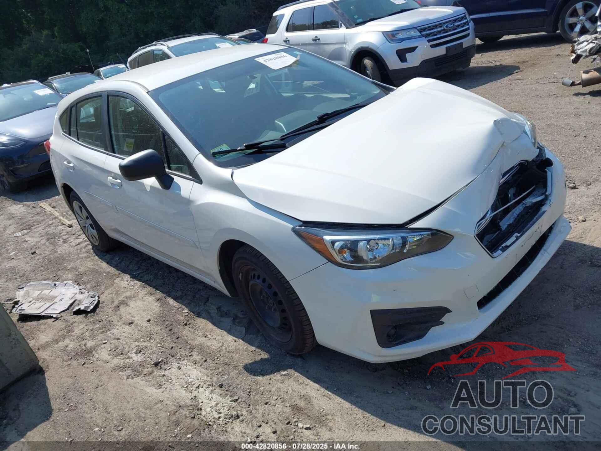 SUBARU IMPREZA 2019 - 4S3GTAA62K3759913