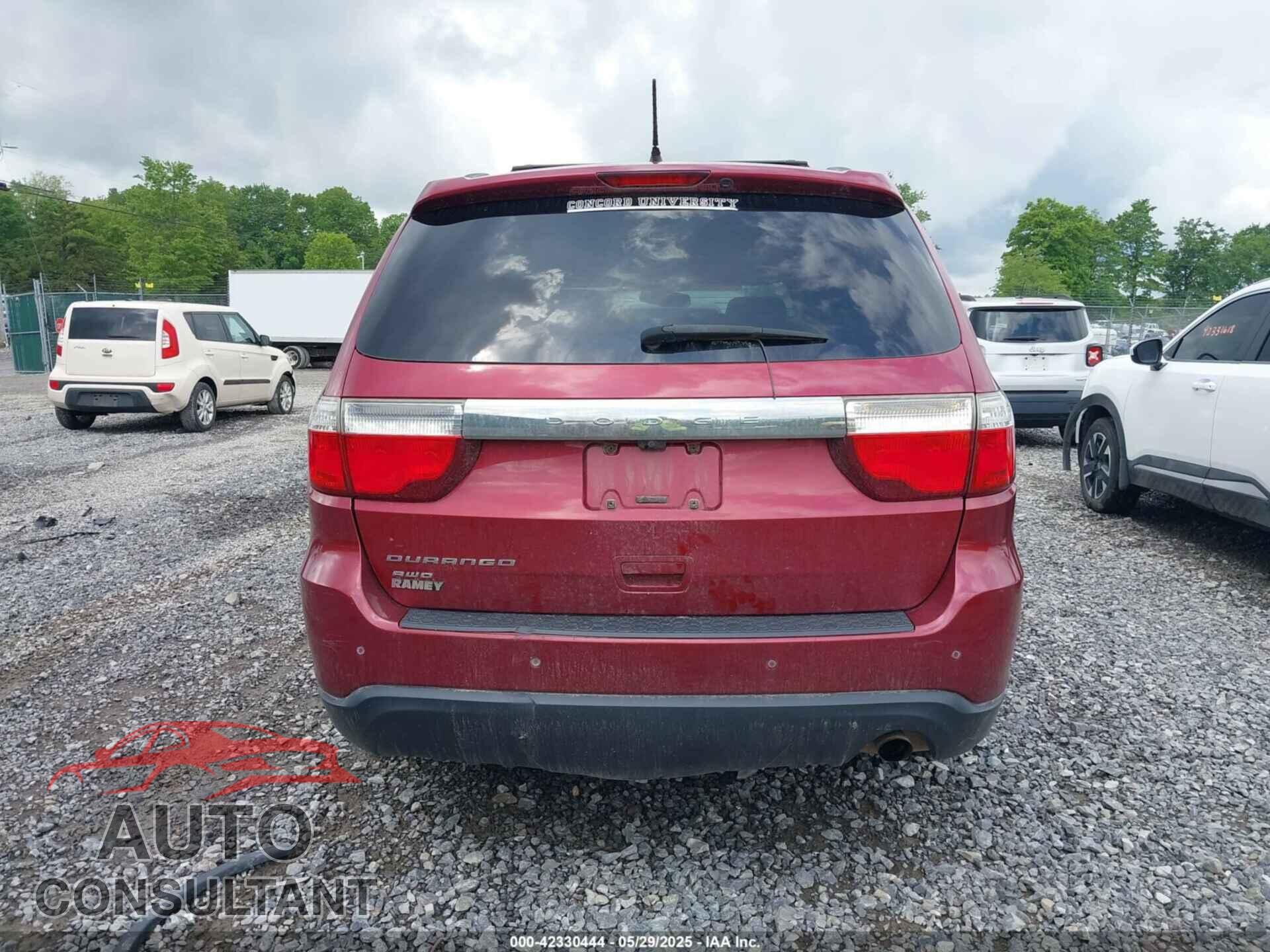 DODGE DURANGO 2013 - 1C4RDJAG7DC617736