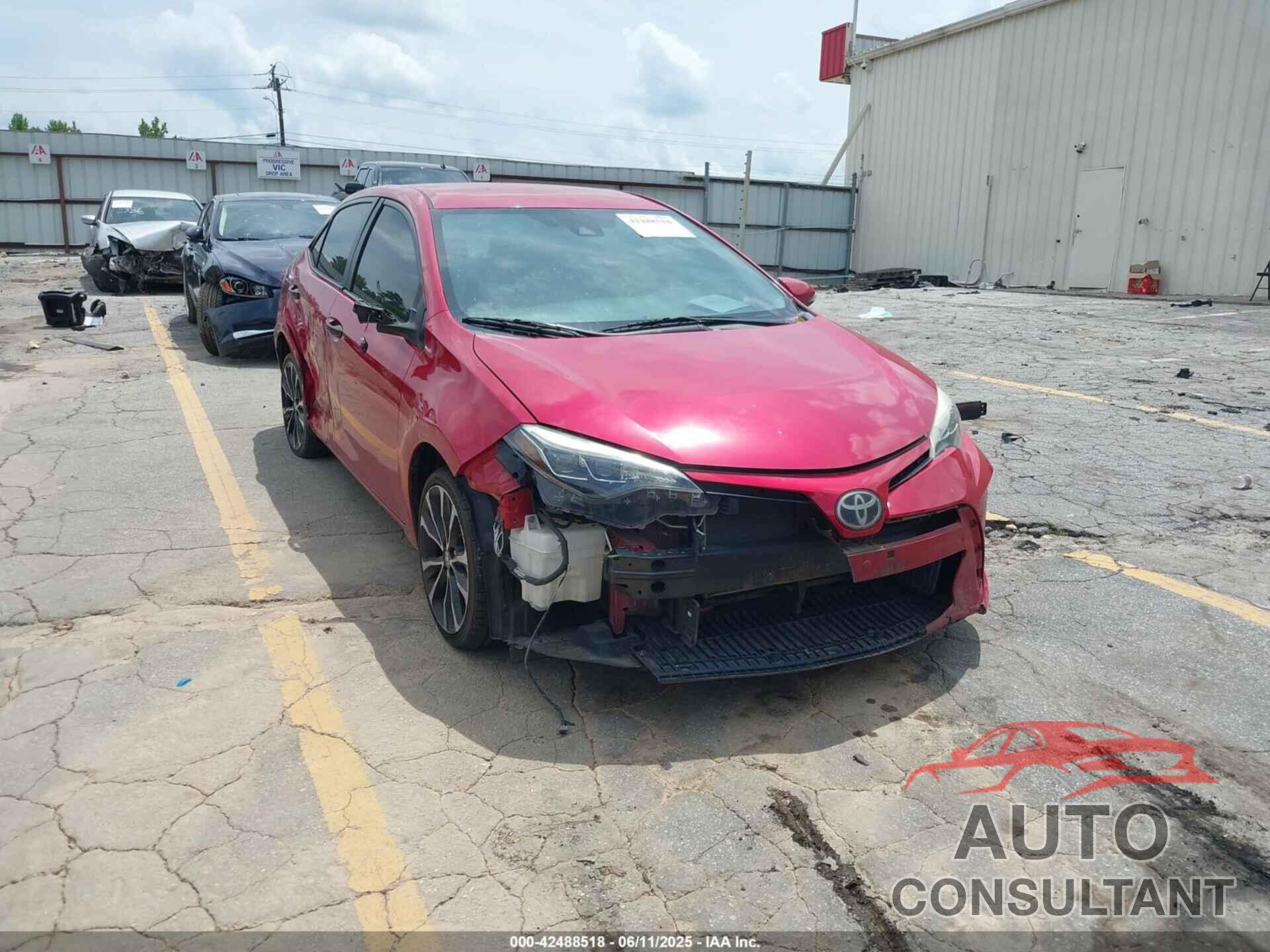 TOYOTA COROLLA 2018 - 2T1BURHE3JC015570