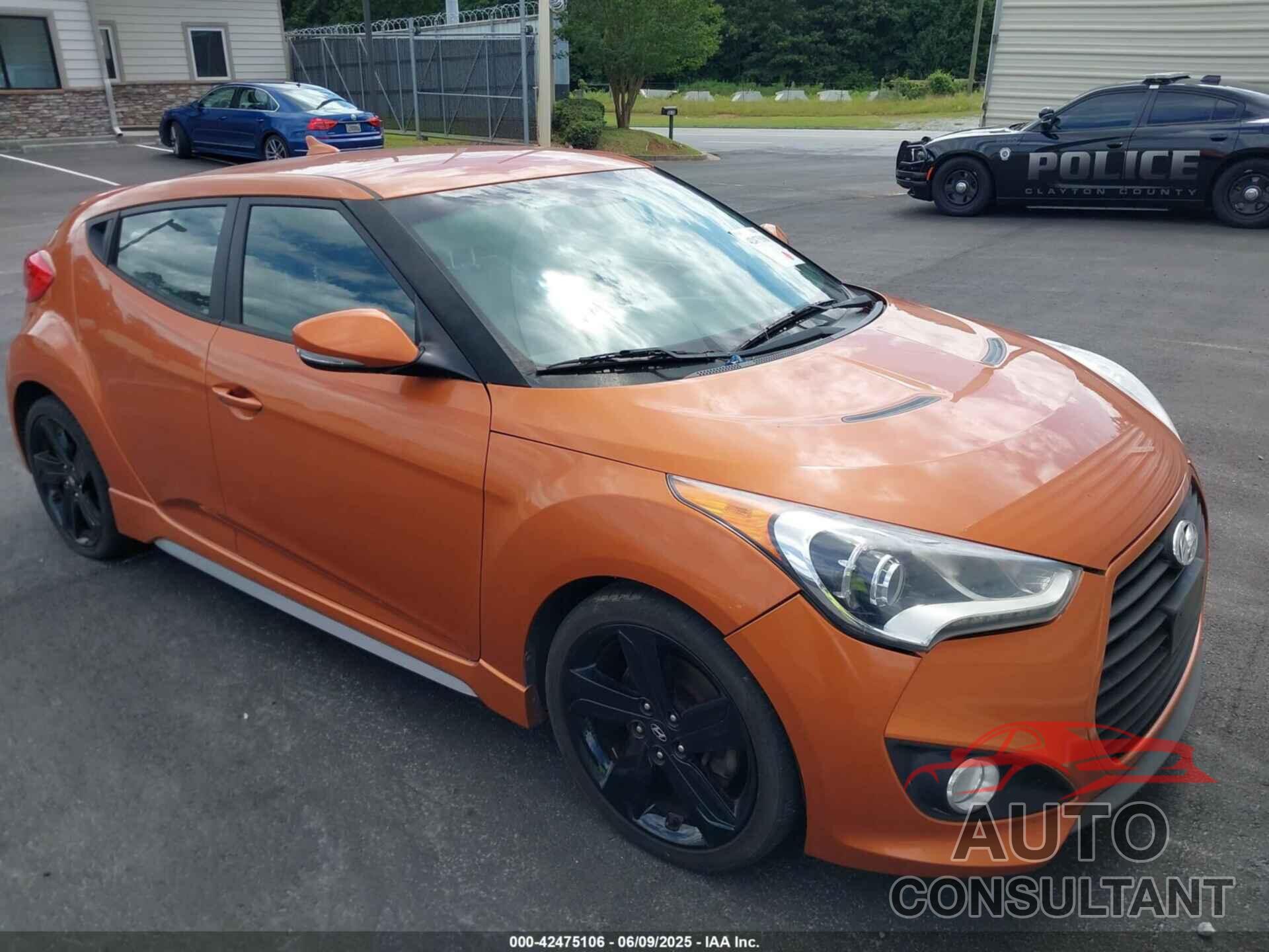 HYUNDAI VELOSTER 2014 - KMHTC6AE2EU186573