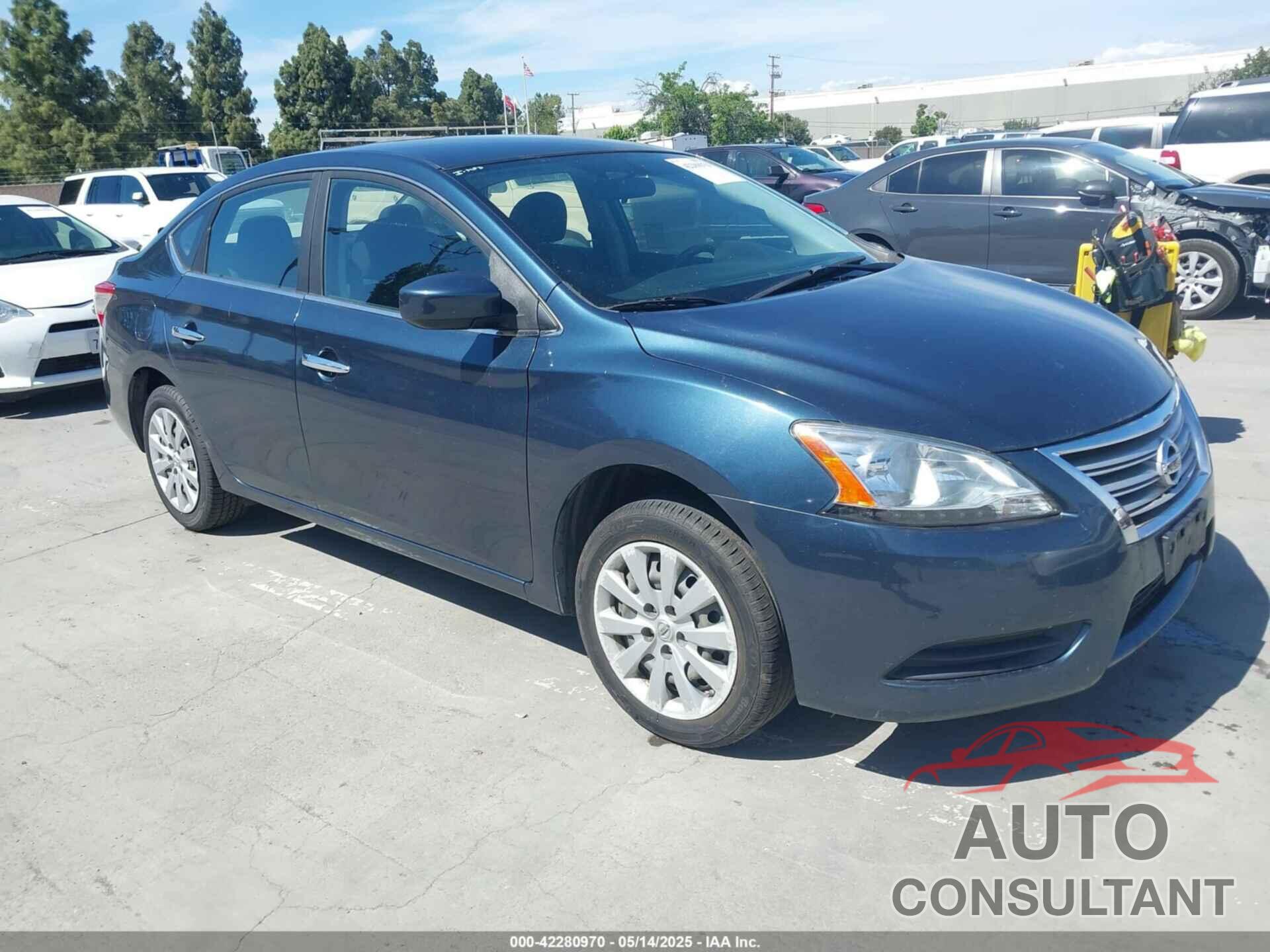 NISSAN SENTRA 2014 - 3N1AB7AP2EL681455