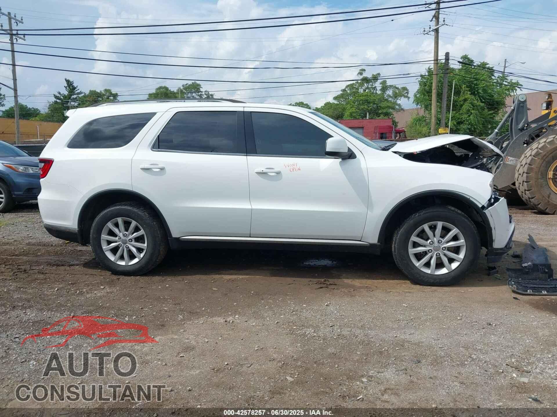 DODGE DURANGO 2015 - 1C4RDJAGXFC771988