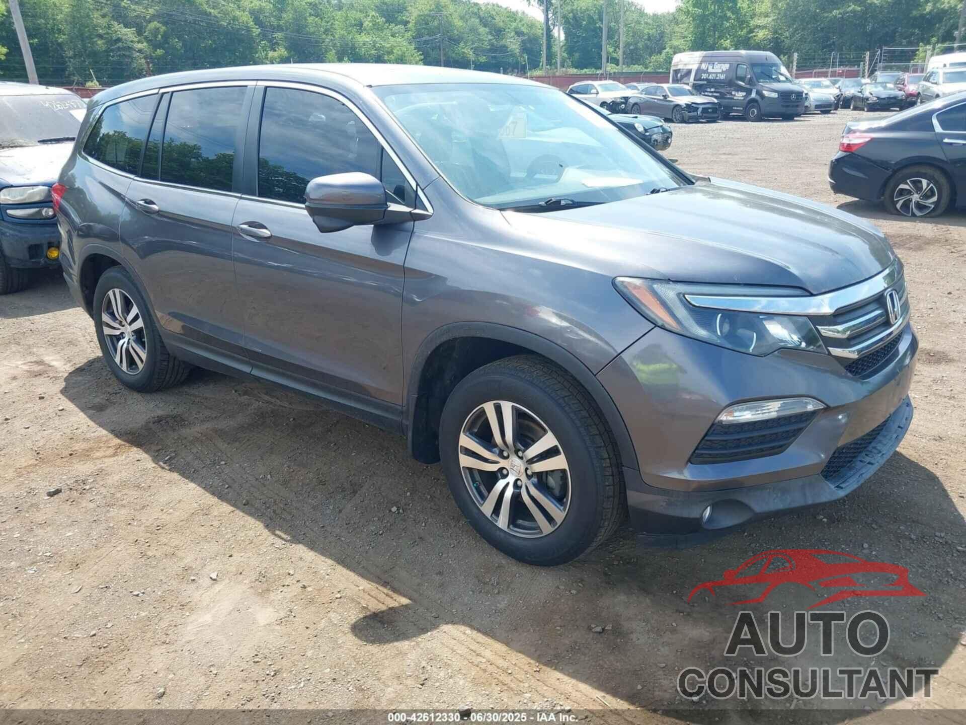 HONDA PILOT 2016 - 5FNYF6H57GB047297