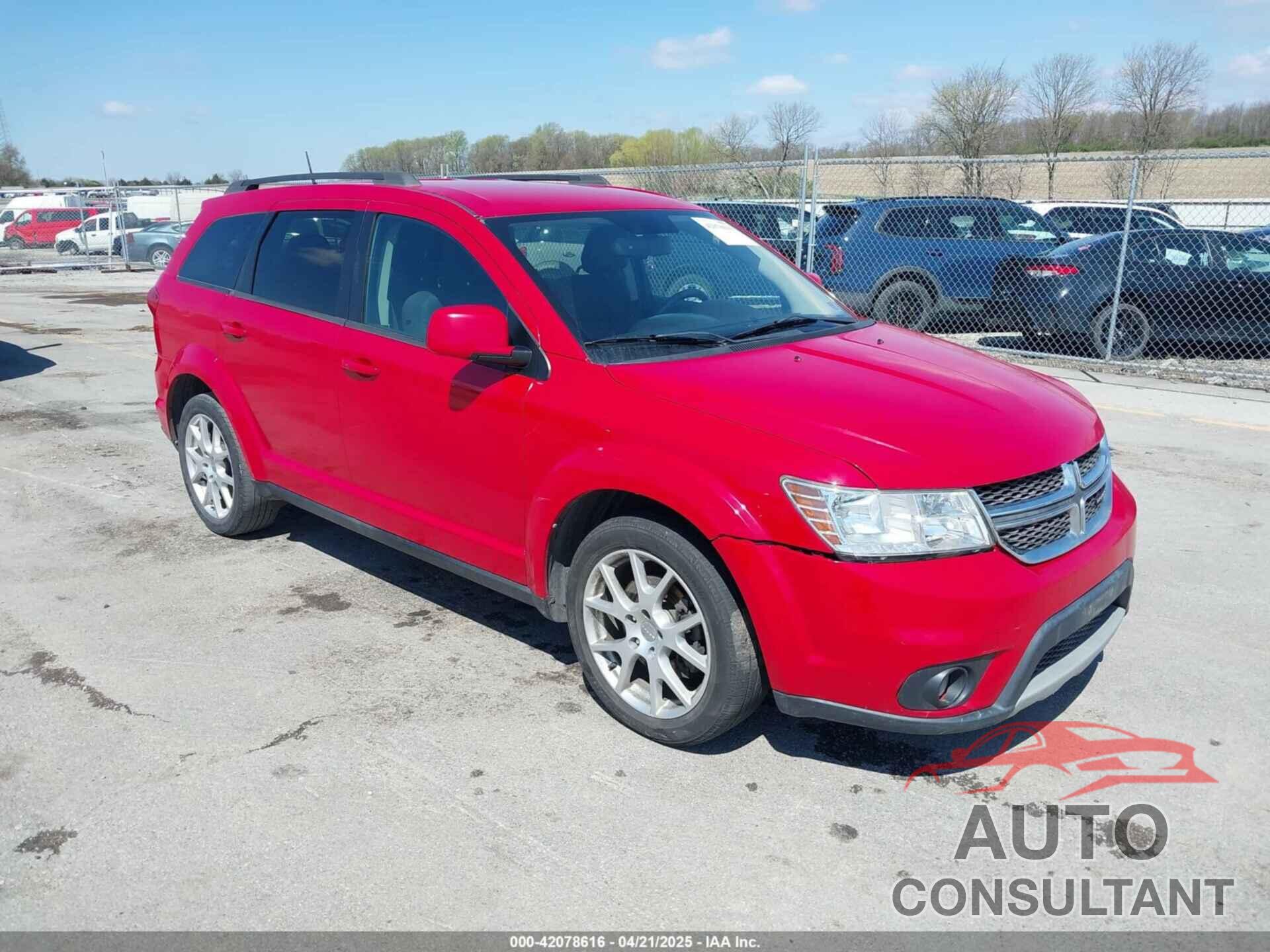 DODGE JOURNEY 2013 - 3C4PDCBB6DT555790