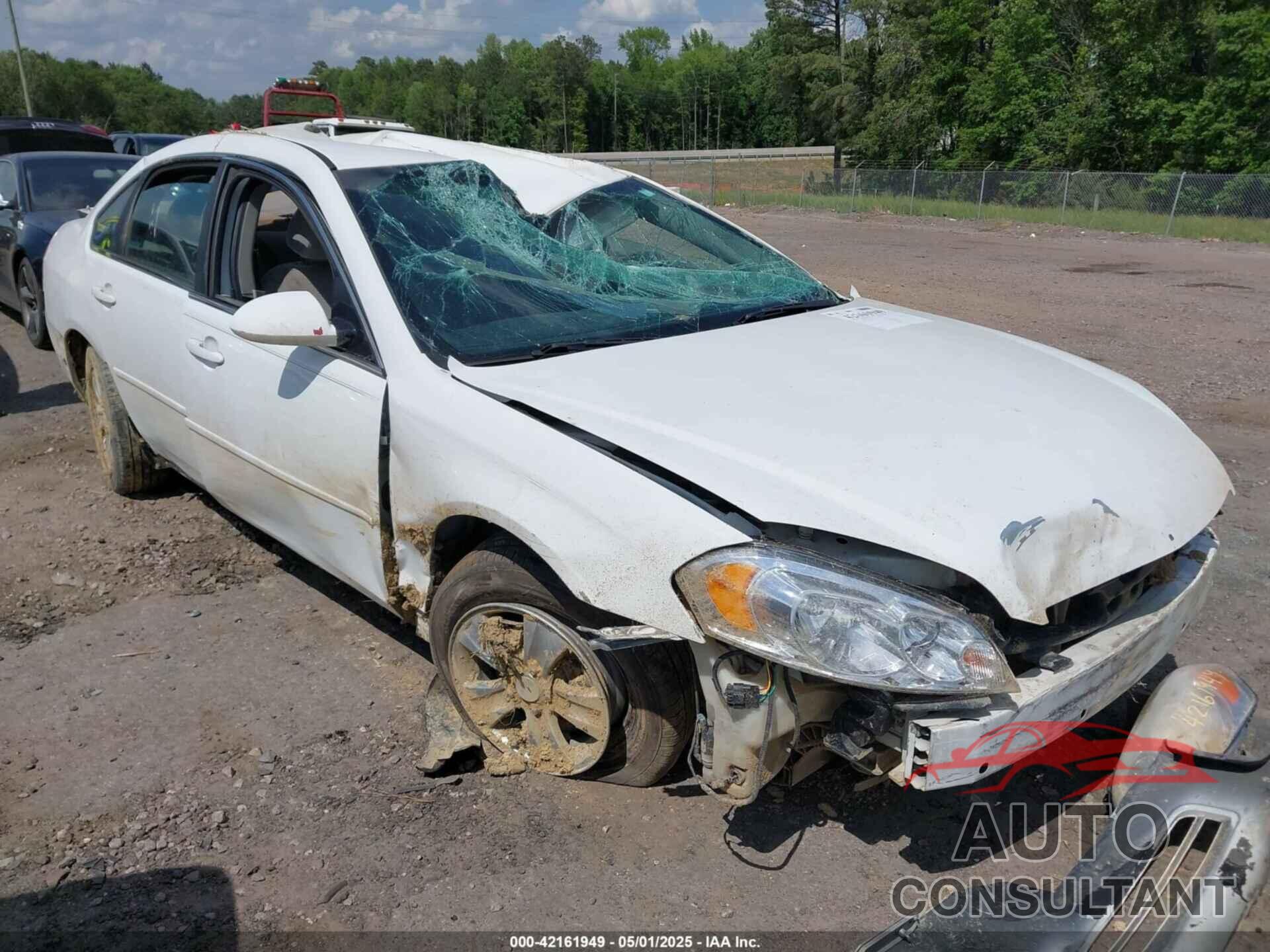 CHEVROLET IMPALA 2012 - 2G1WF5E38C1155681
