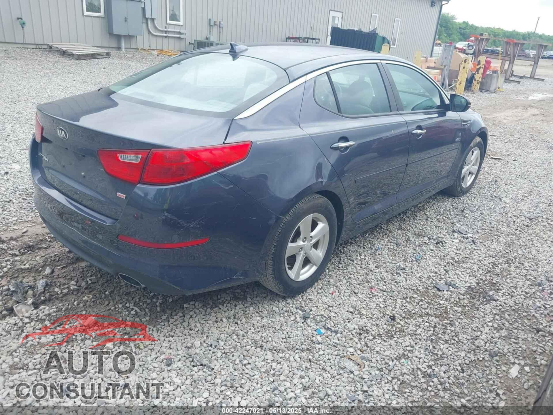 KIA OPTIMA 2015 - KNAGM4A74F5575202