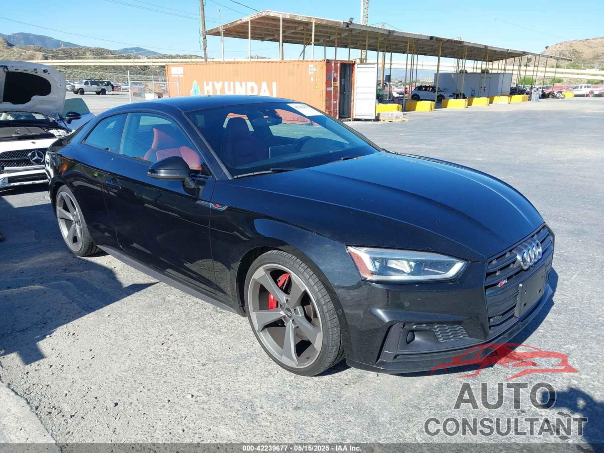 AUDI S5 2019 - WAUR4AF56KA058869