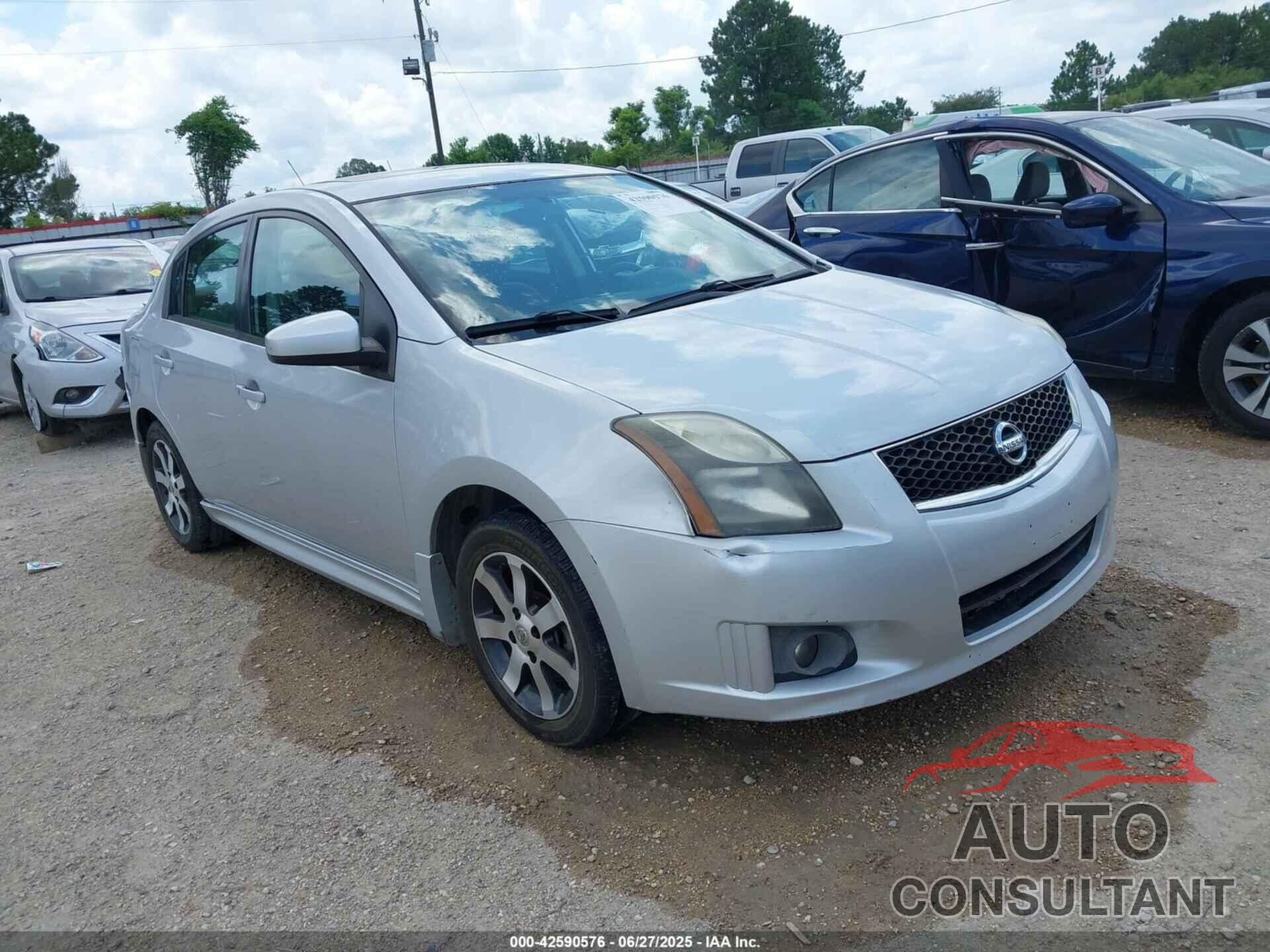 NISSAN SENTRA 2012 - 3N1AB6AP5CL755555