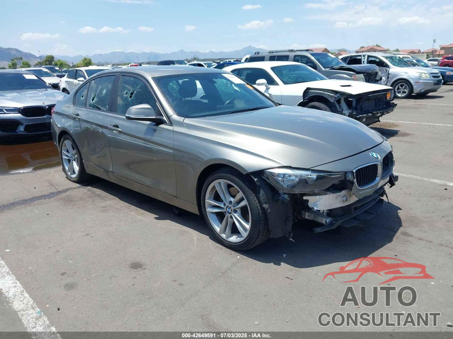 BMW 320I 2016 - WBA8E1G57GNU10350